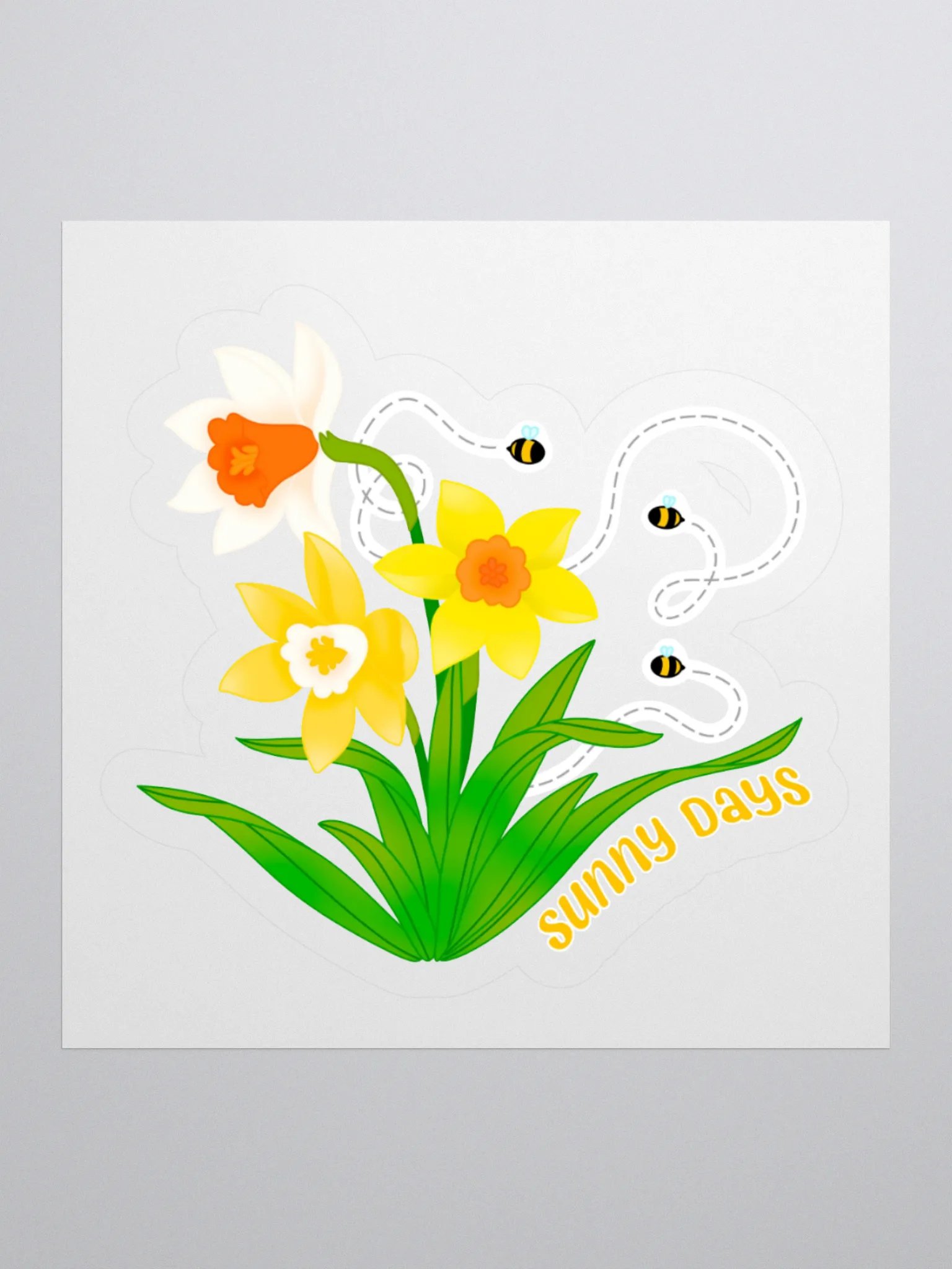 Daffodils Sticker product image (1)