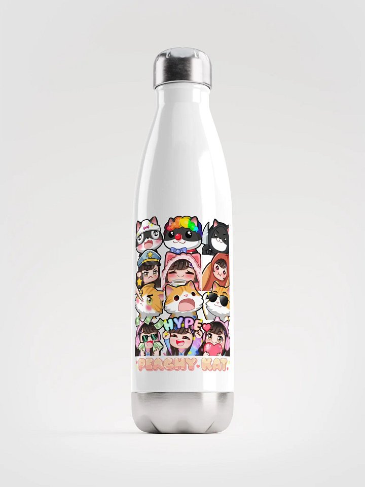 PeachyKat Emote Water Bottle product image (1)