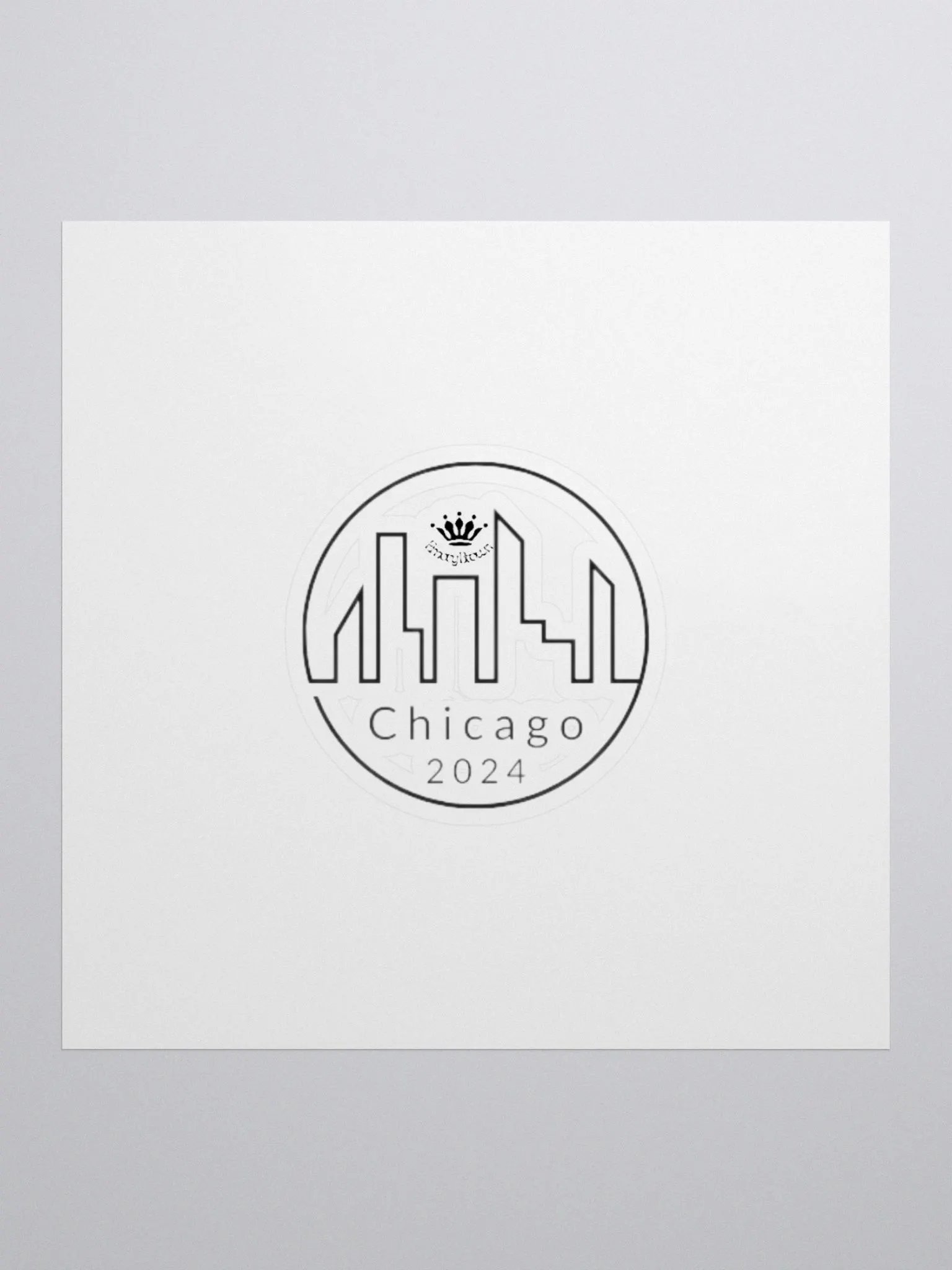 CHICAGO: Sticker product image (1)