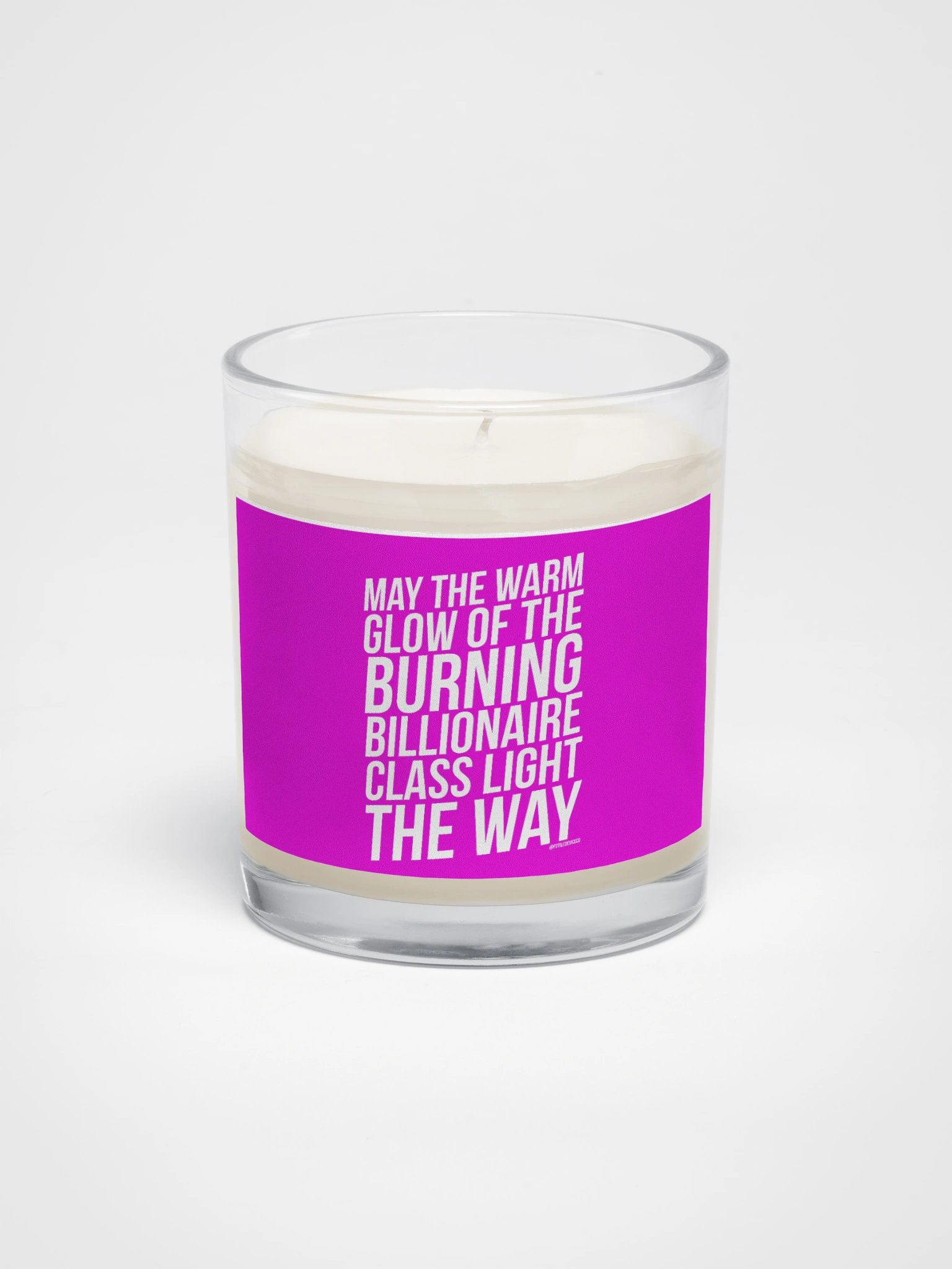 FUTILE DEVICE: BURNING BILLIONAIRE (CANDLE) product image (1)