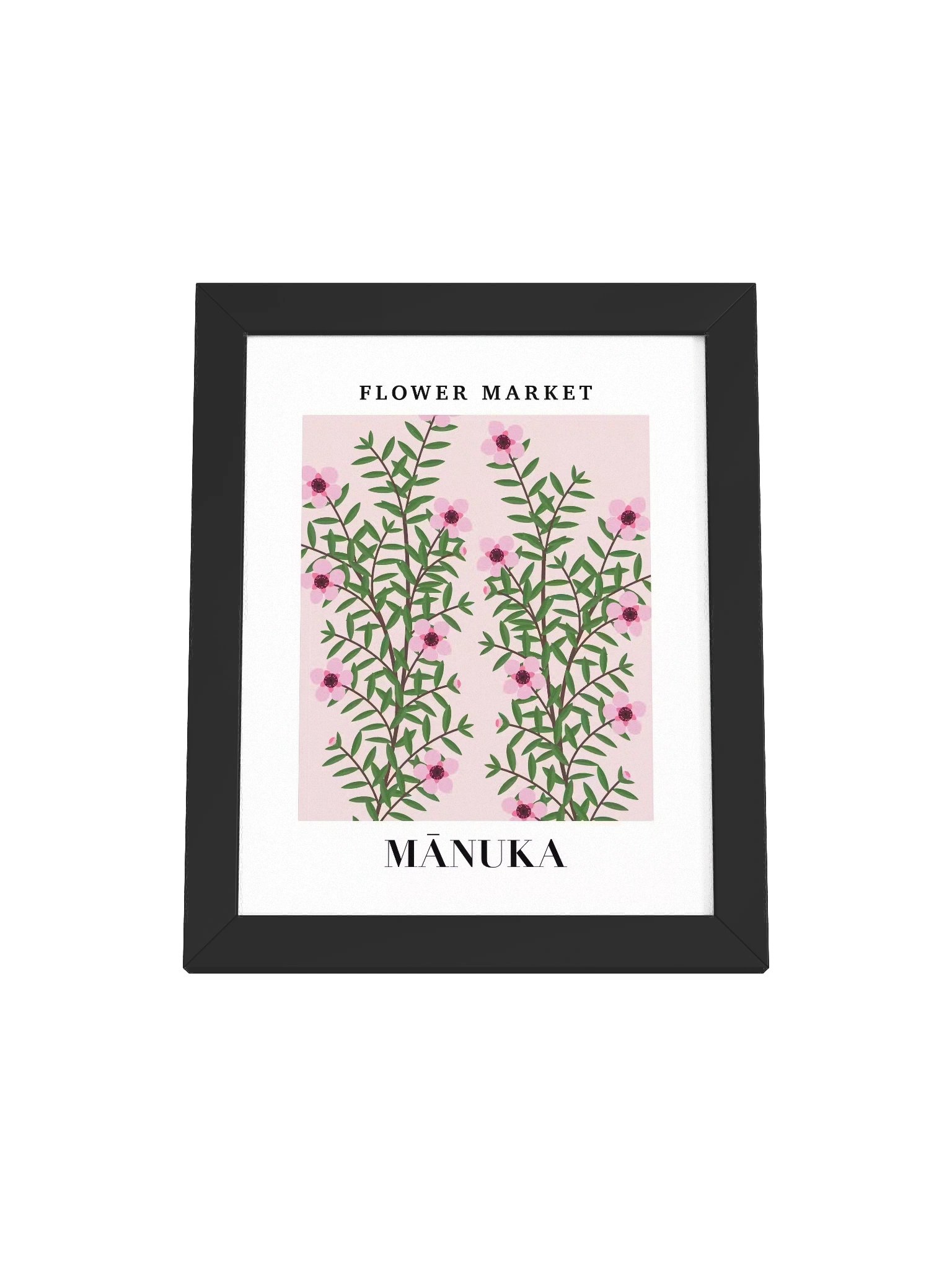 New Zealand Flower Market - Manuka Flower - Framed Wall Art product image (4)