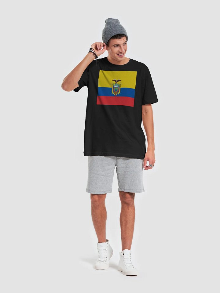 Exclusive Unisex Ecuador Flag Graphic Tee by Graphic Grove product image (1)