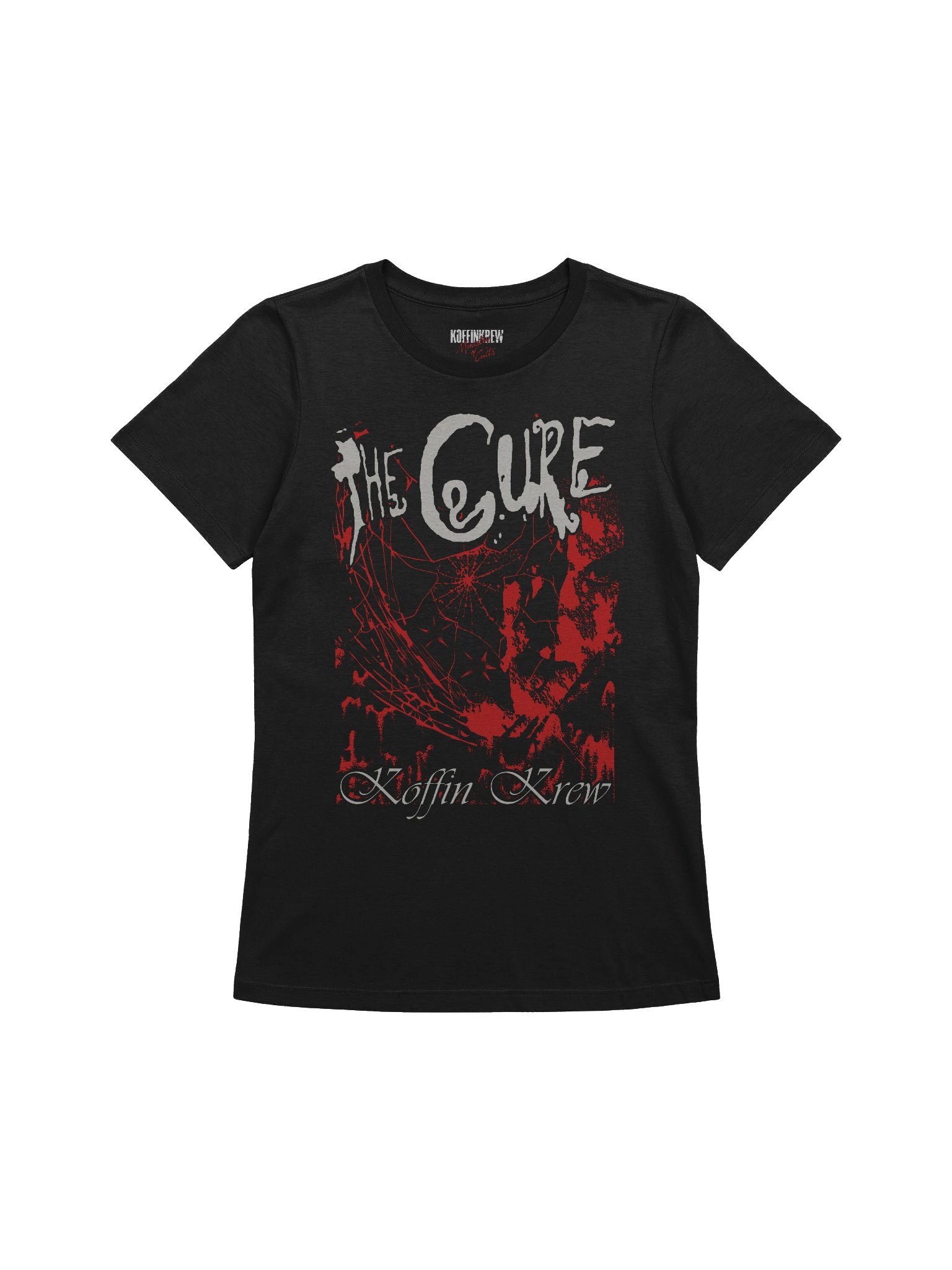 The Cure Retro Womens Tee product image (1)