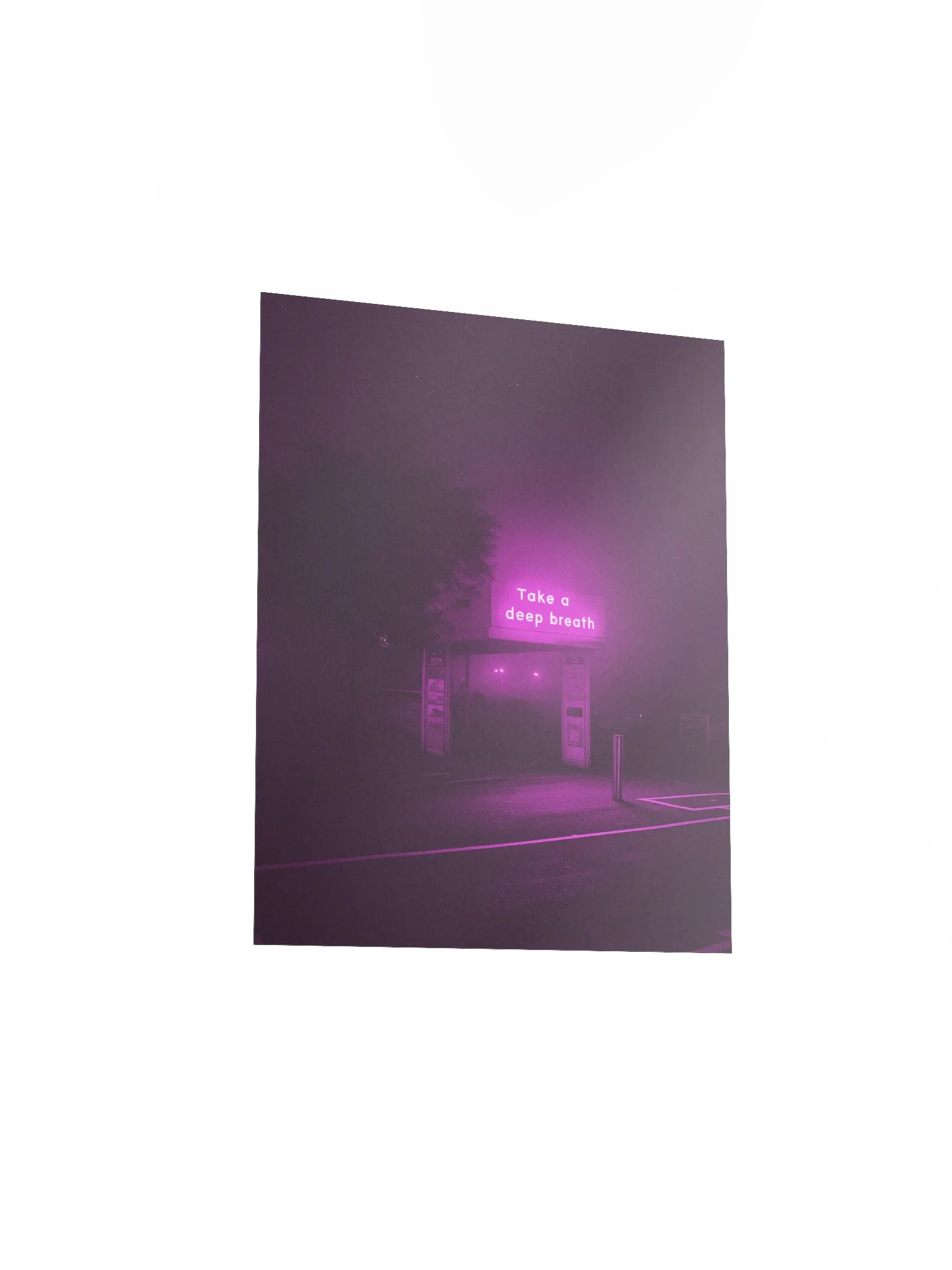 "Take a deep breath" Matte Poster product image (3)