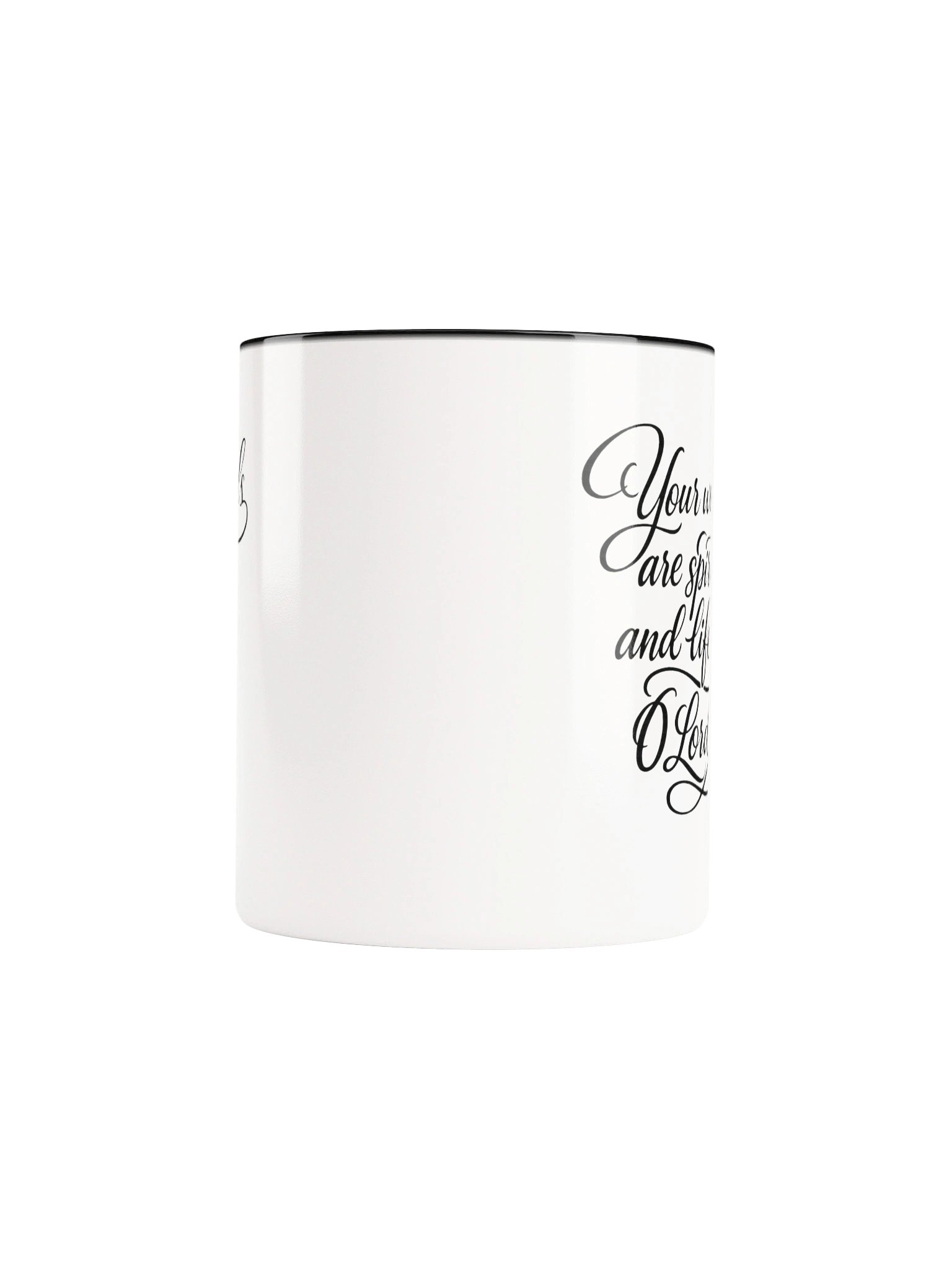 Your Words Are Spirit and Life O Lord Christian Coffee Mug | Bible Verse Scripture Gift | Faith Mug | Kingdom Life Co. product image (6)