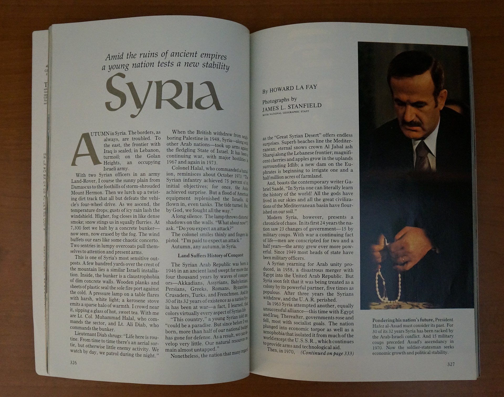 مجلة : تقرير مصور بالالوان عن سوريا عام 1978 product image (2)