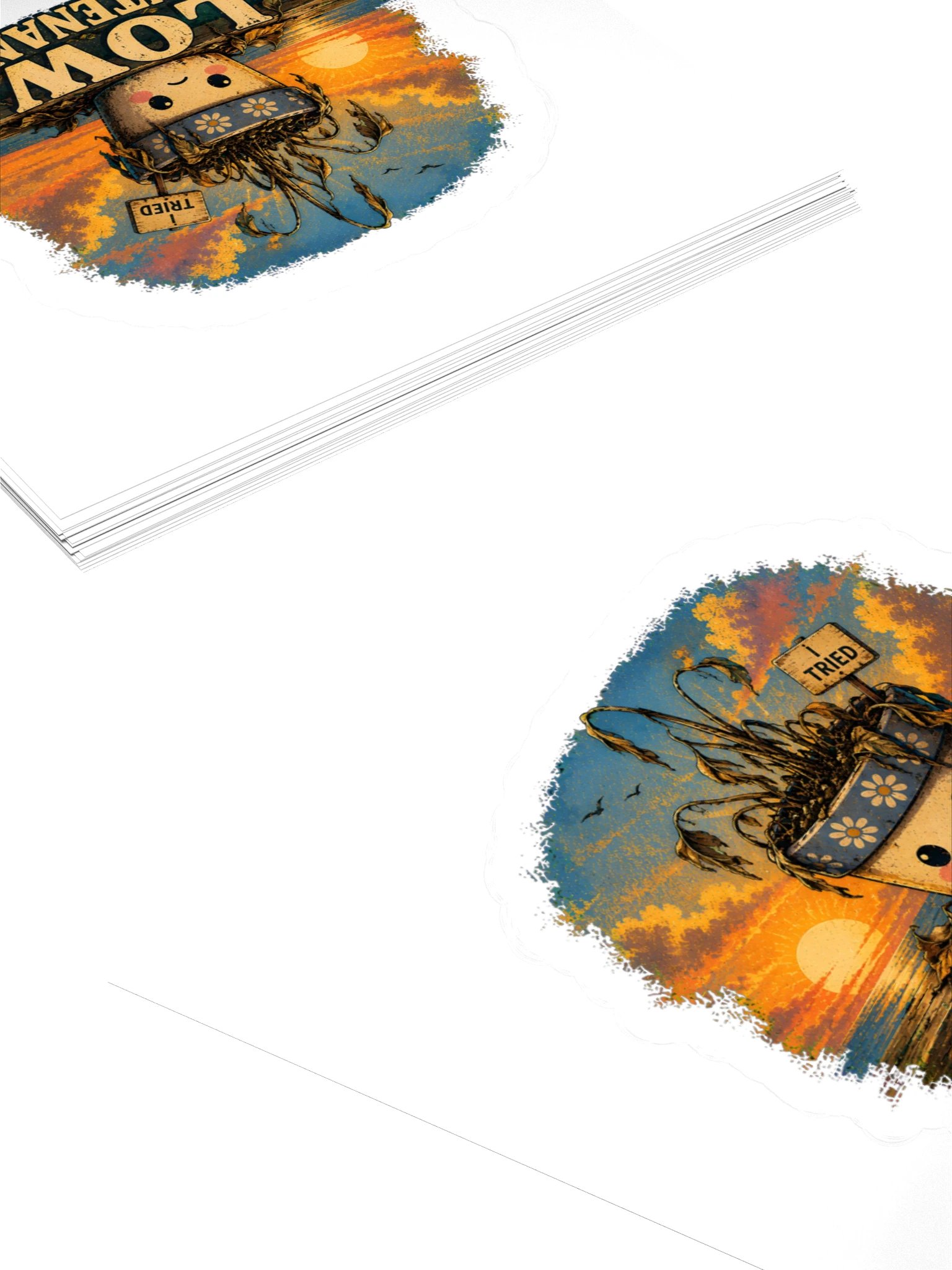 Low Maintenance Sticker product image (4)