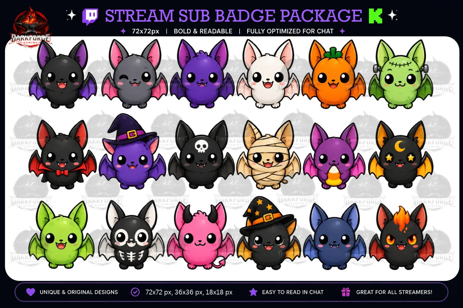 Bat Sub Badges product image (1)