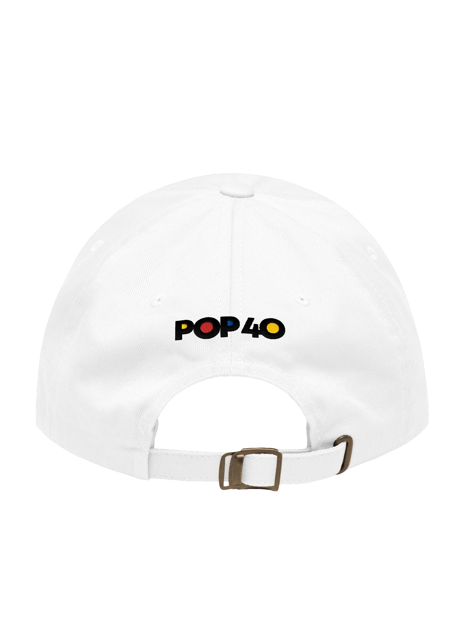 POP40 - Dad Hat (White) product image (2)