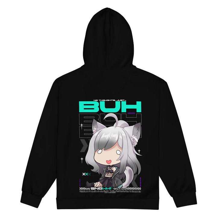 Snowwiiii - Chibi Buhh Zip Up Hoodie product image (2)