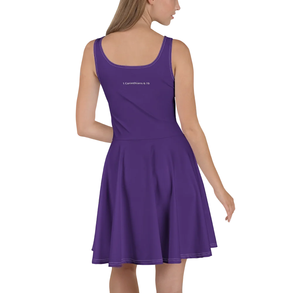 His House Womens Performance Dress - Purple product image (4)