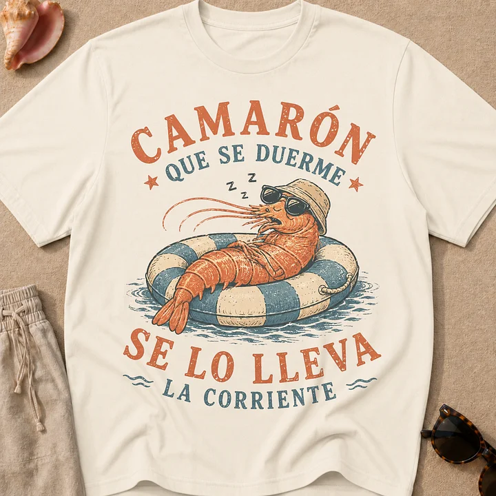 Camarón Que Se Duerme Camiseta Unisex product image (1)