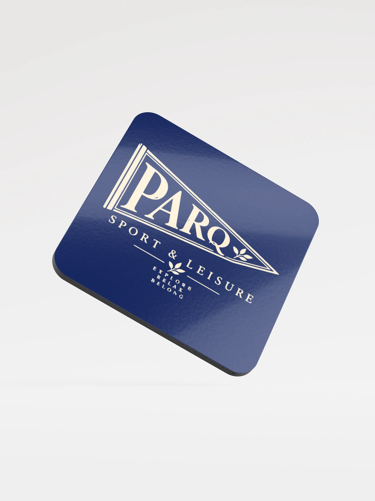 PARQ Sport & Leisure Glossed Cork Coaster product image (1)