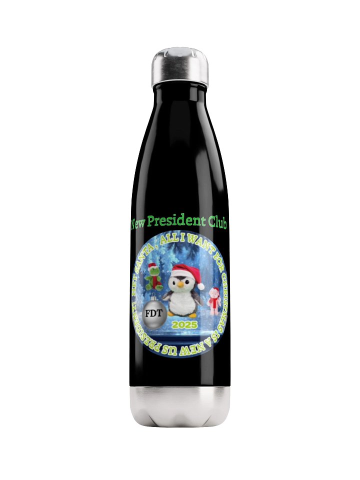 New President Club, Pinguin, Christmas Water Bottle 2025 edition product image (1)