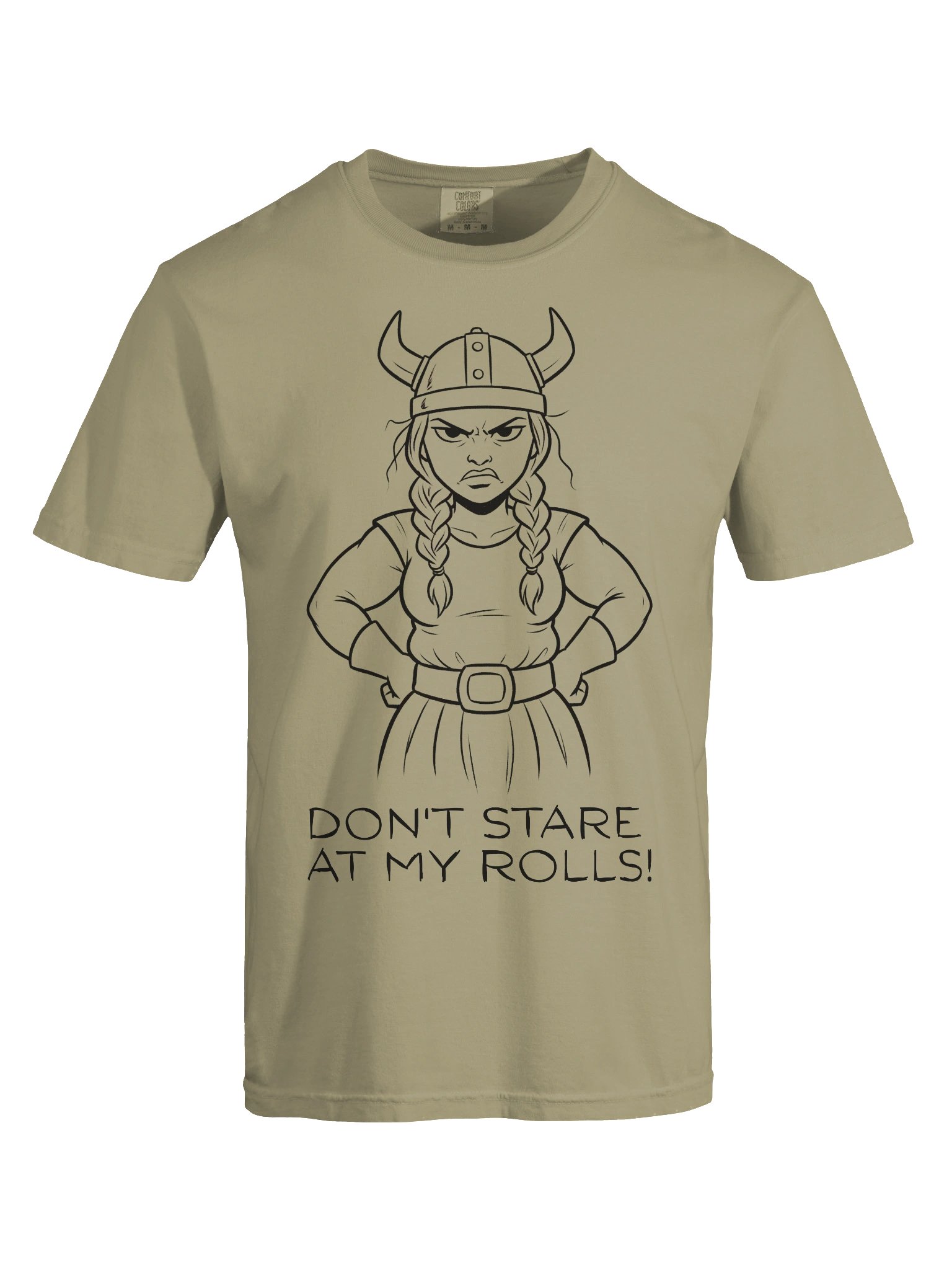 Valkyrie - CEO of this body - DON'T STARE AT MY ROLLS!- Premium Heavyweight Tee product image (4)