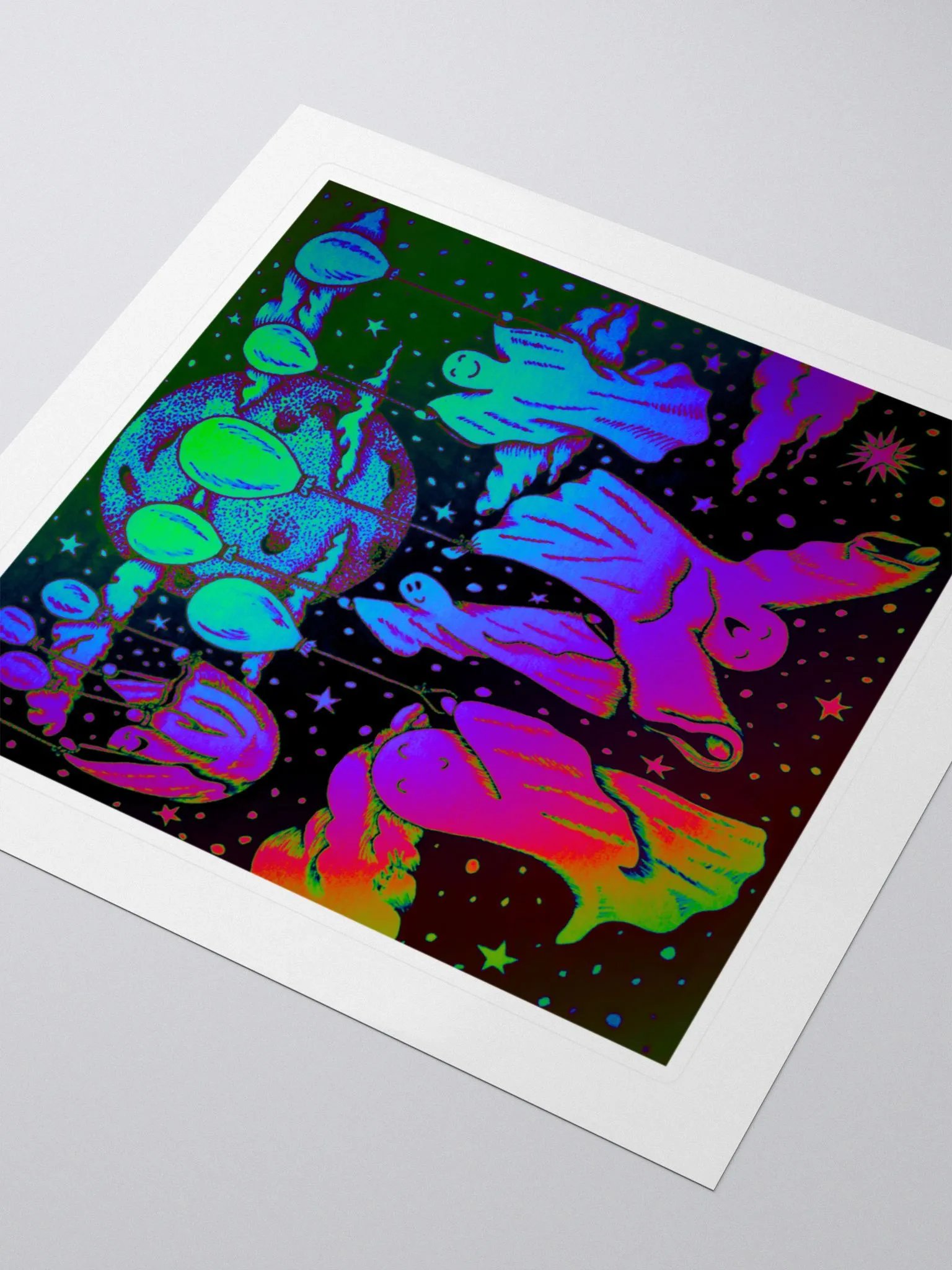 Limited edition Floaty Ghosty Stickers product image (3)