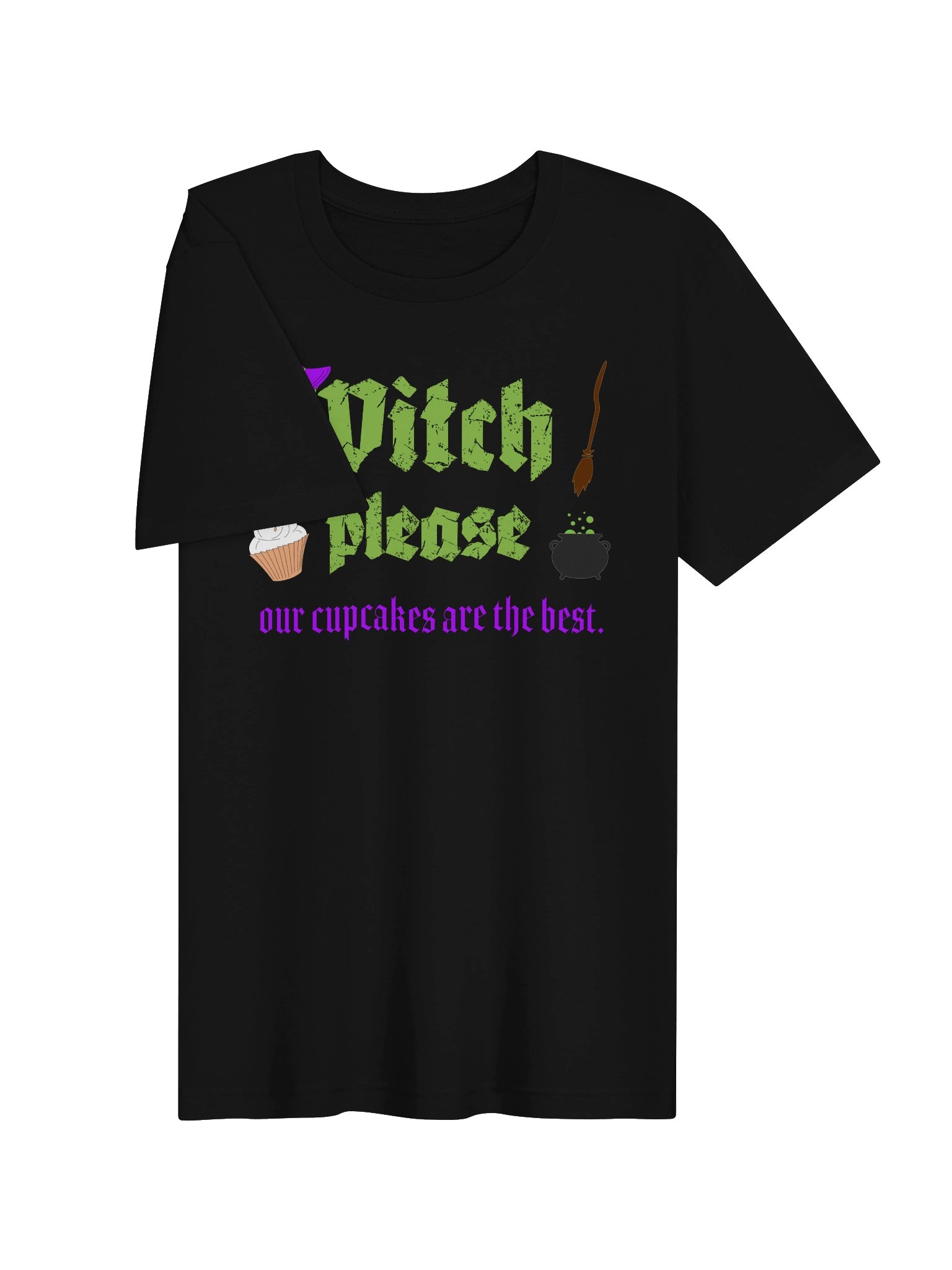 Witch Please Halloween Cupcake Tee product image (3)
