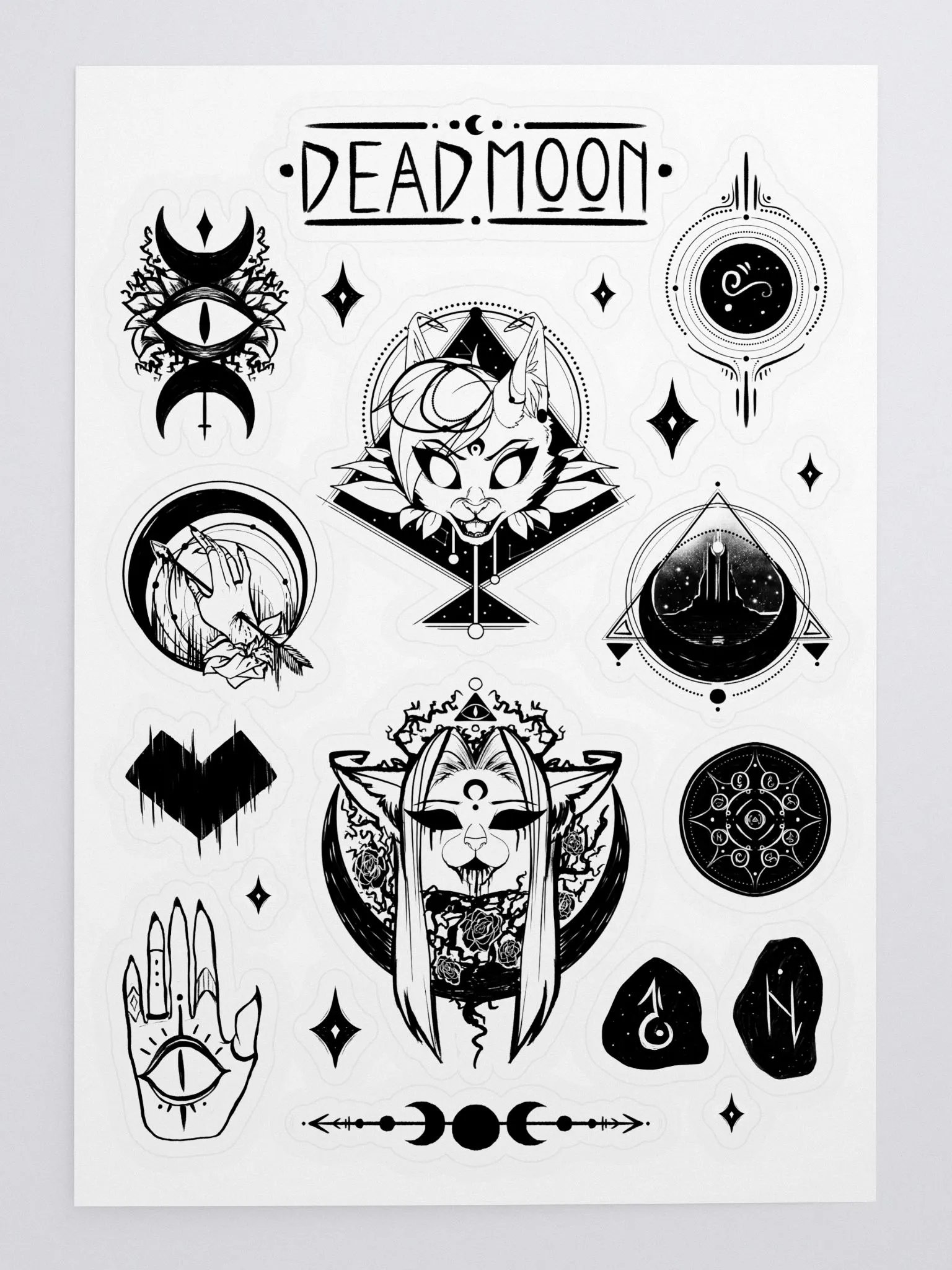Dead Moon | Sticker Sheet product image (3)