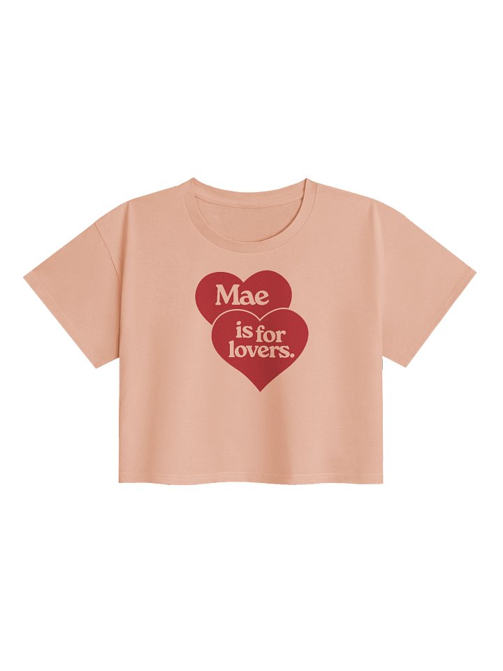 Mae Is For Lovers Retro Crop Tee product image (1)