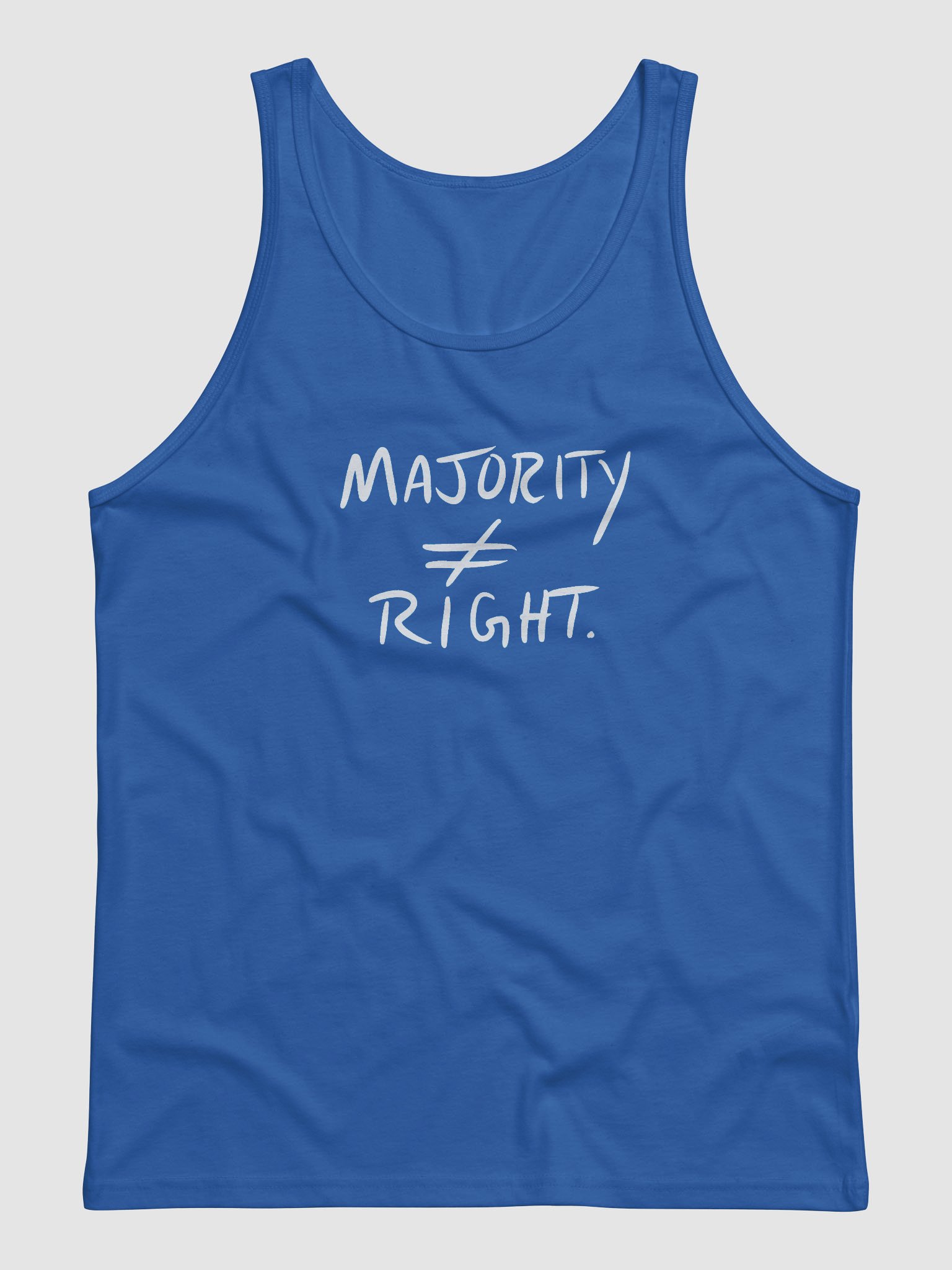 Majority ≠ Right tank (white) product image (3)
