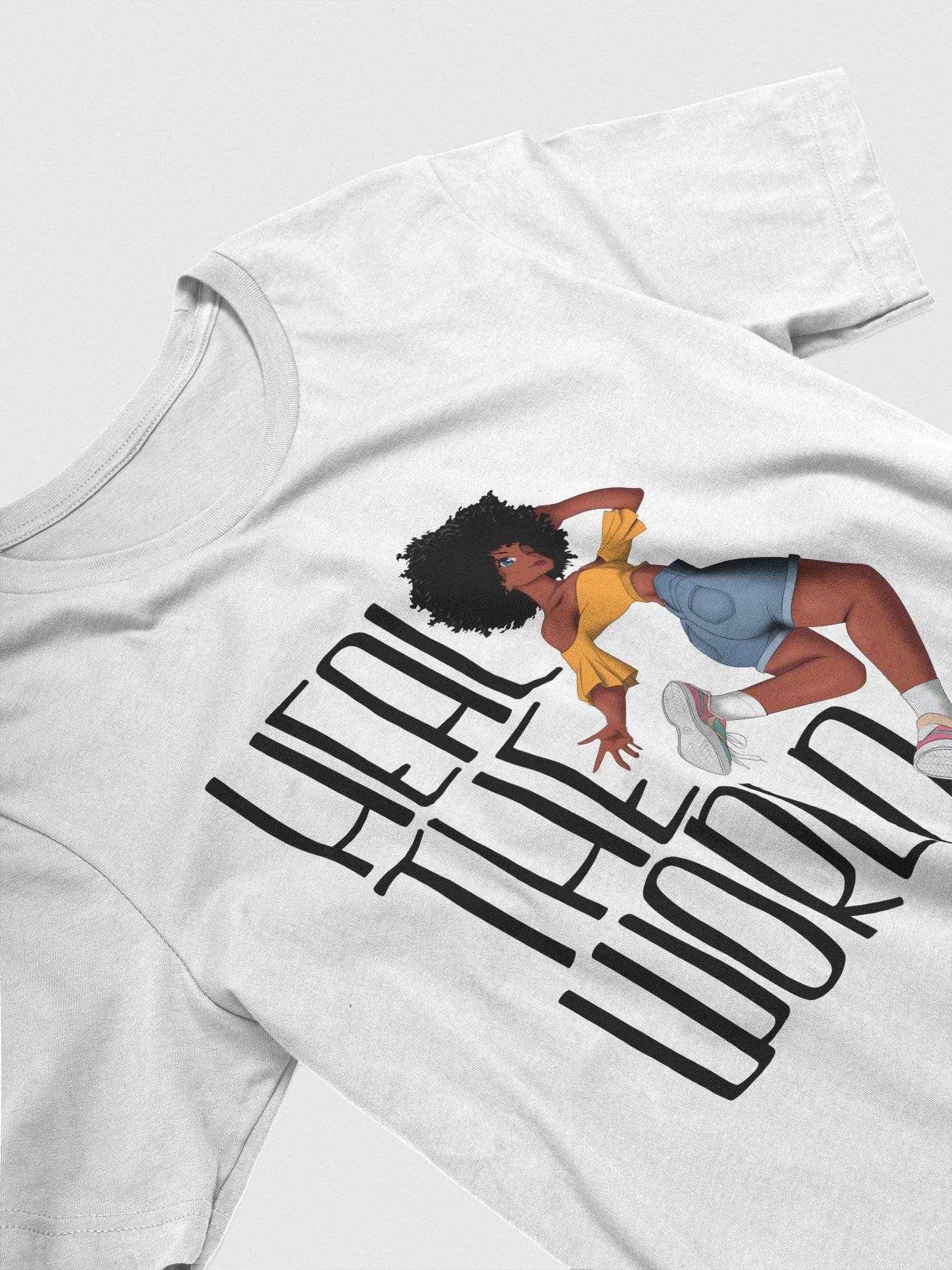 Heal the World Girl (White Shirt) product image (3)