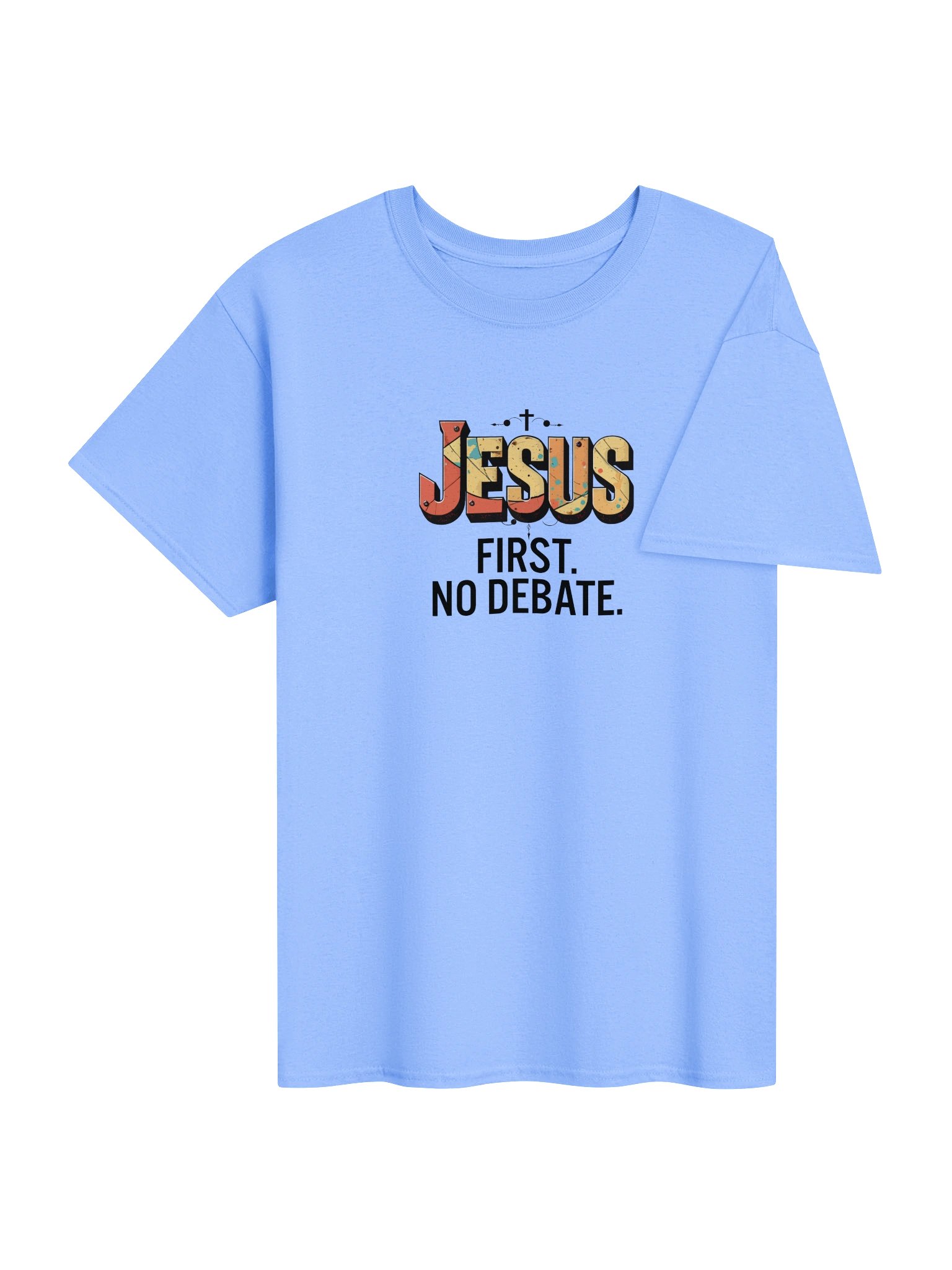 Jesus First No Debate T-shirt product image (7)