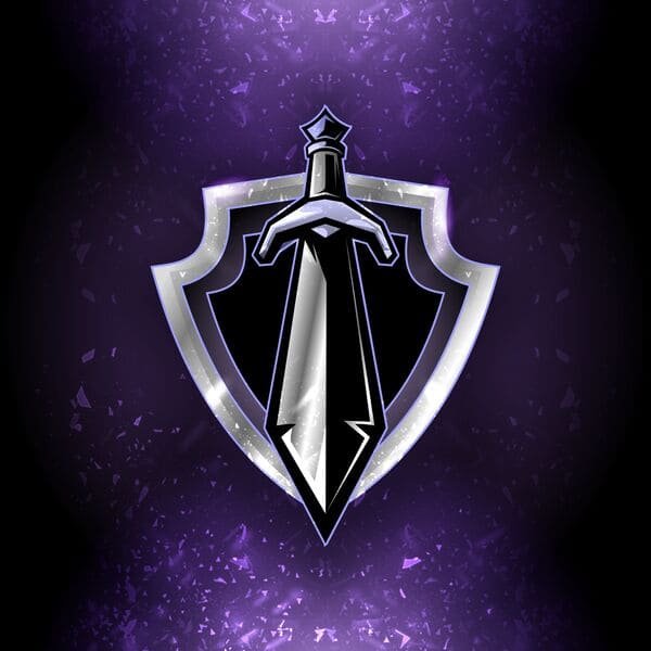 Sword Logo - Red | Gold | Purple product image (3)