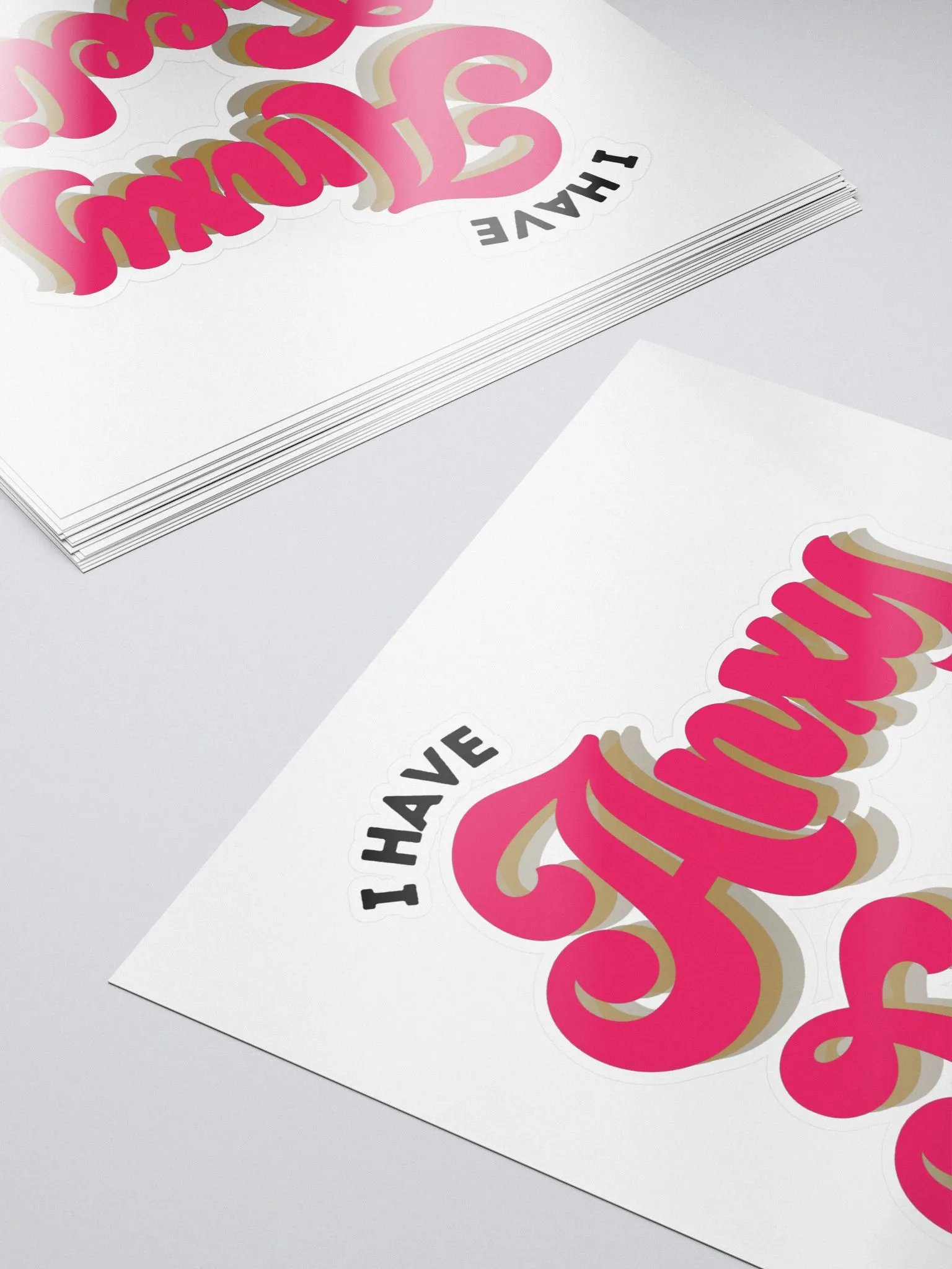 FAF Anxy Feelis Vinyl Sticker product image (5)