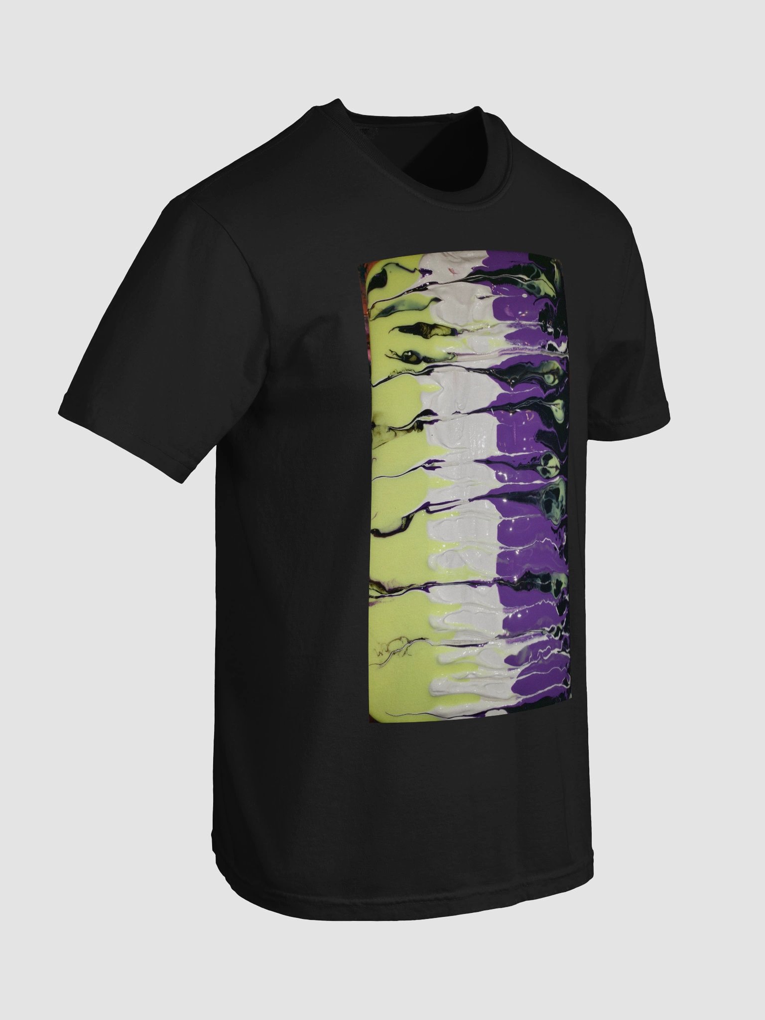 Pride Month Non Binary Flag Pouring art product image (105)