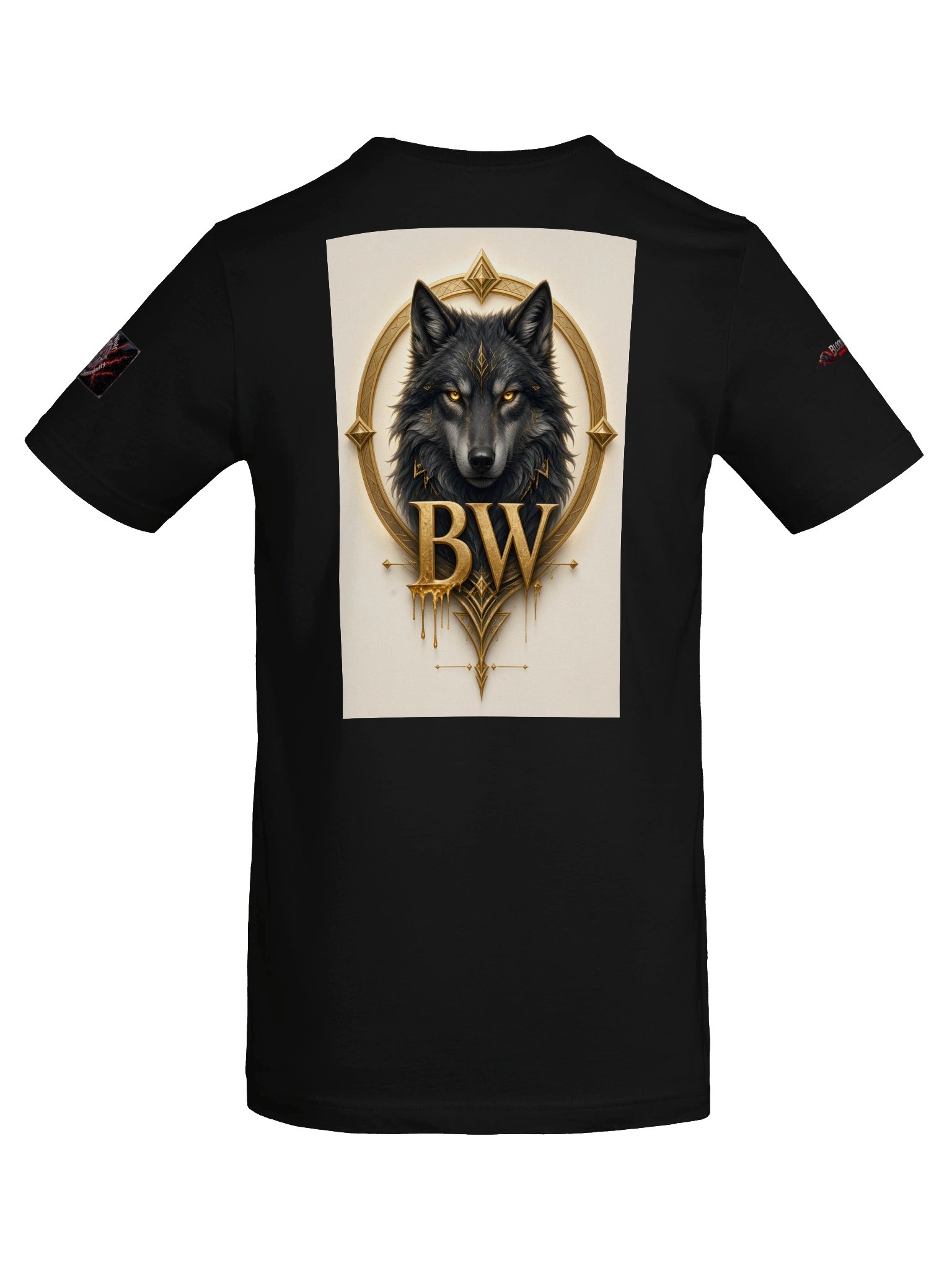 Fueled by Coffee Wolf Tee product image (47)
