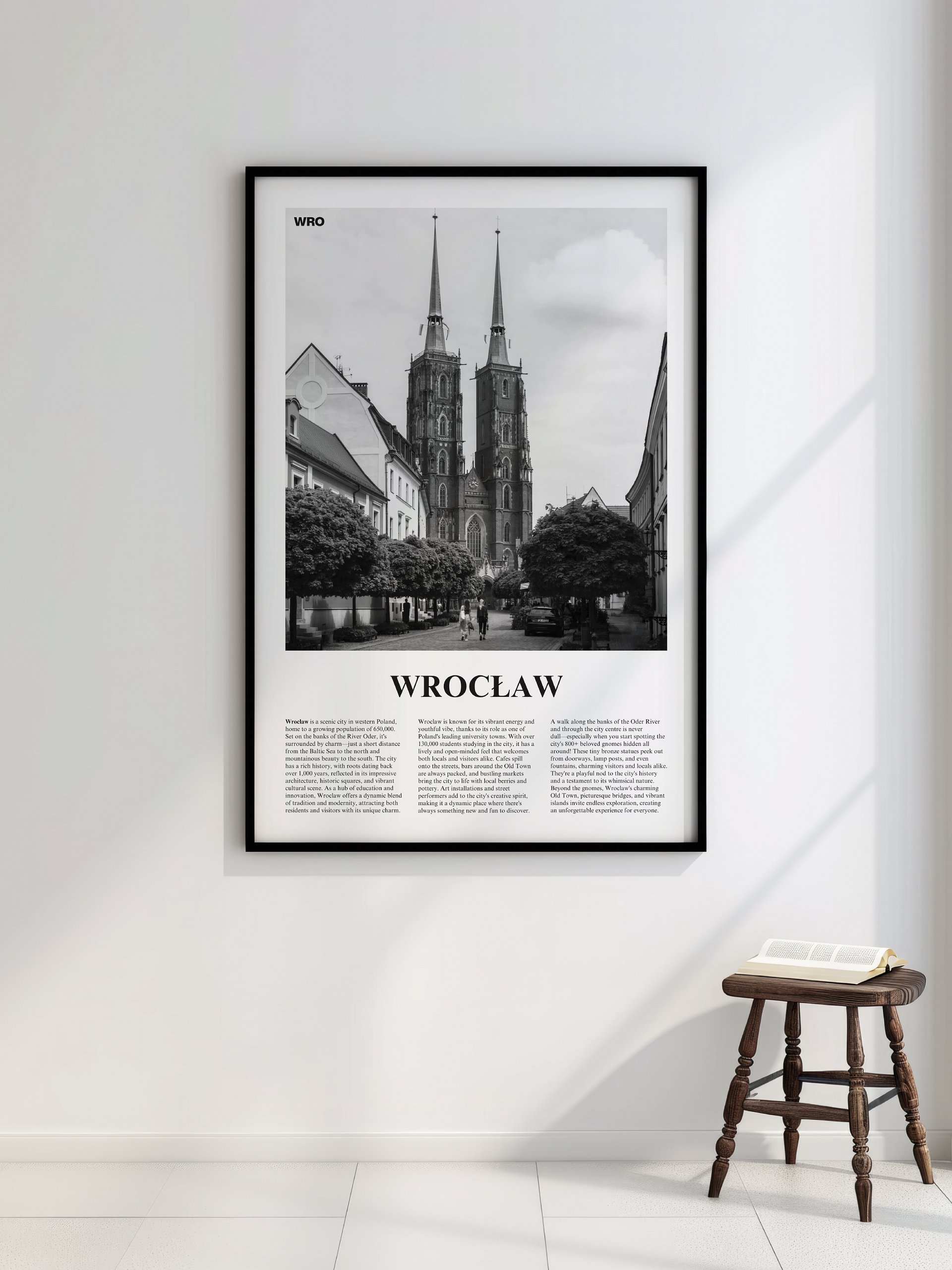 Wroclaw 03 Newspaper Poster product image (2)