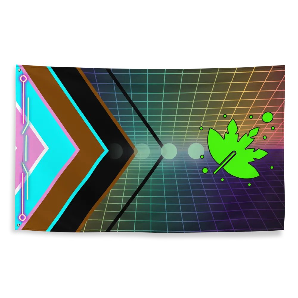 Cyber LGBTQA Flag product image (2)