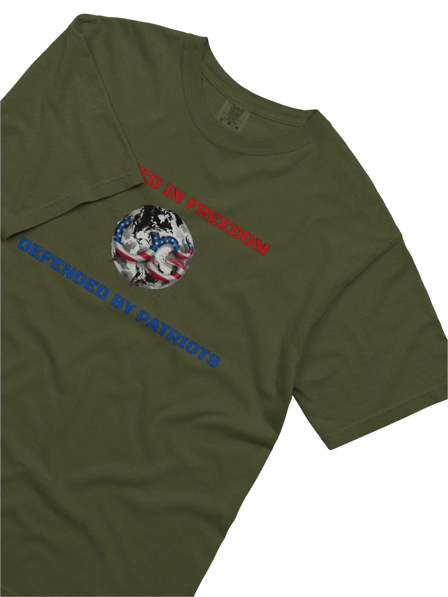 Our Gadsden Flag Logo x Exploding Earth Tee product image (36)