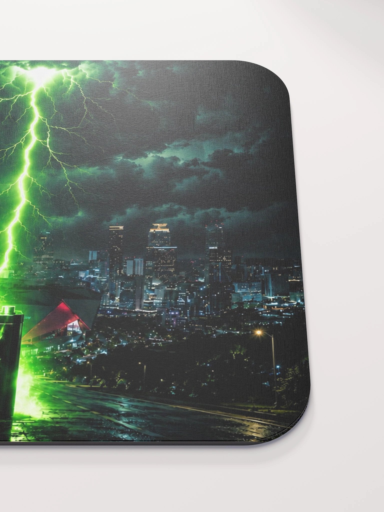 Recharged Lightning City Mouse Pad product image (5)