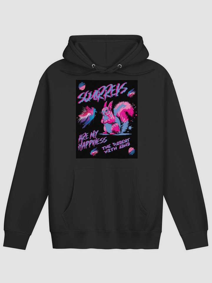 SQUIRRELS ARE MY HAPPINESS, Colorful Squirrel Bliss Hoodie product image (1)