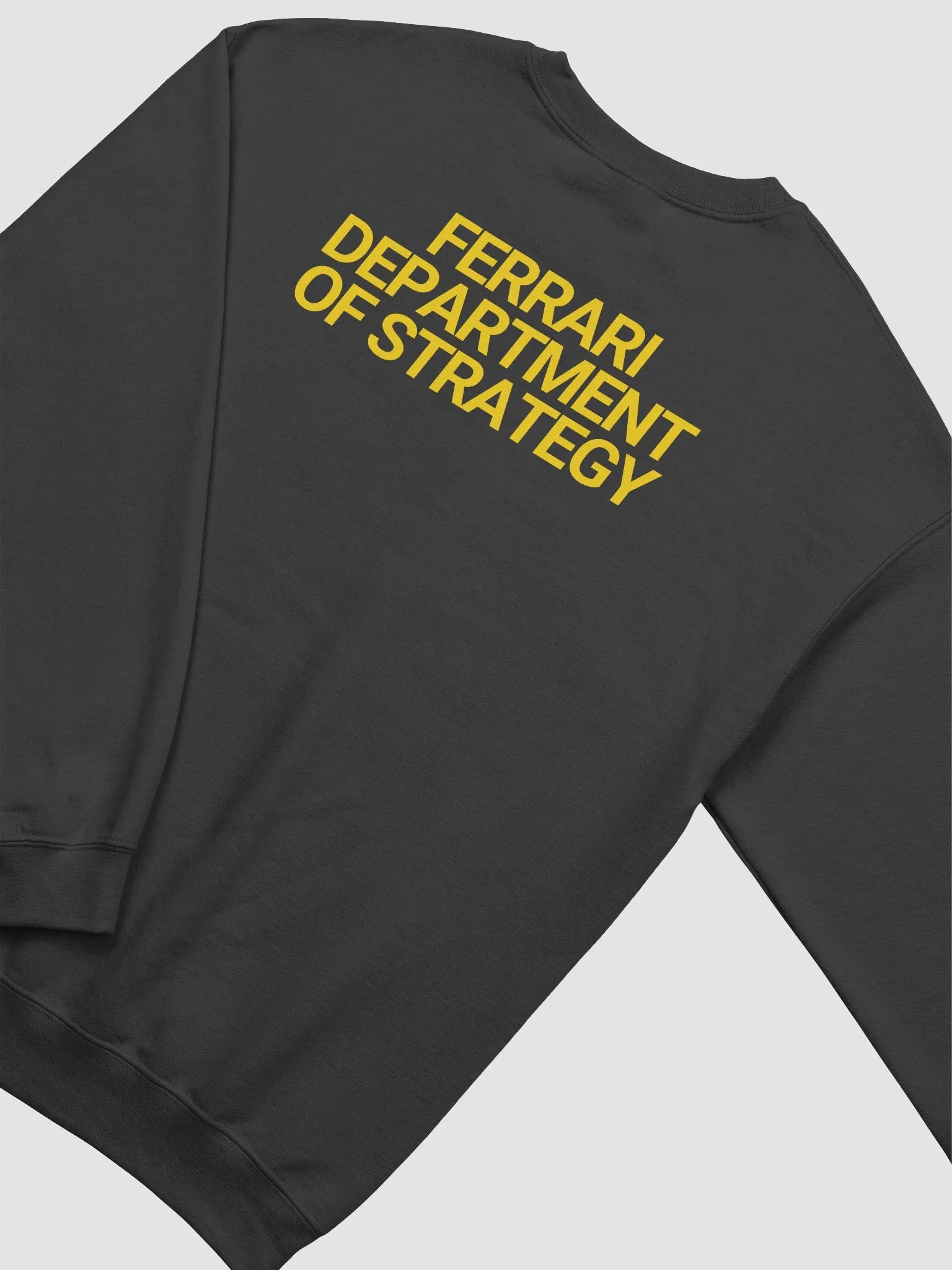 ferrari department of strategy Sweatshirt - 50% cotton, 50% polyester product image (4)