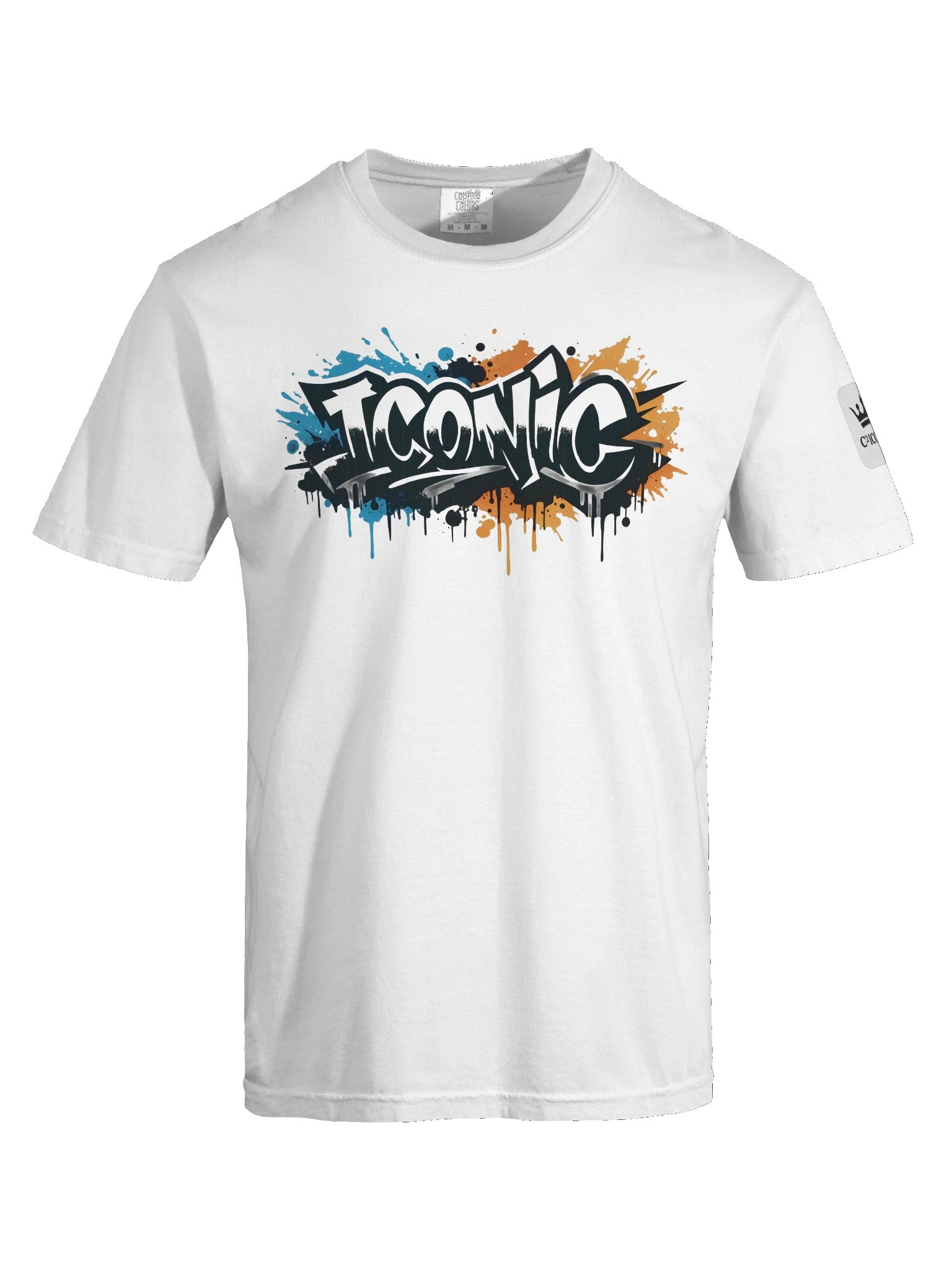 ICONIC Graffiti Streetwear Graphic Tee | Urban Spray Paint Unisex T-Shirt product image (5)