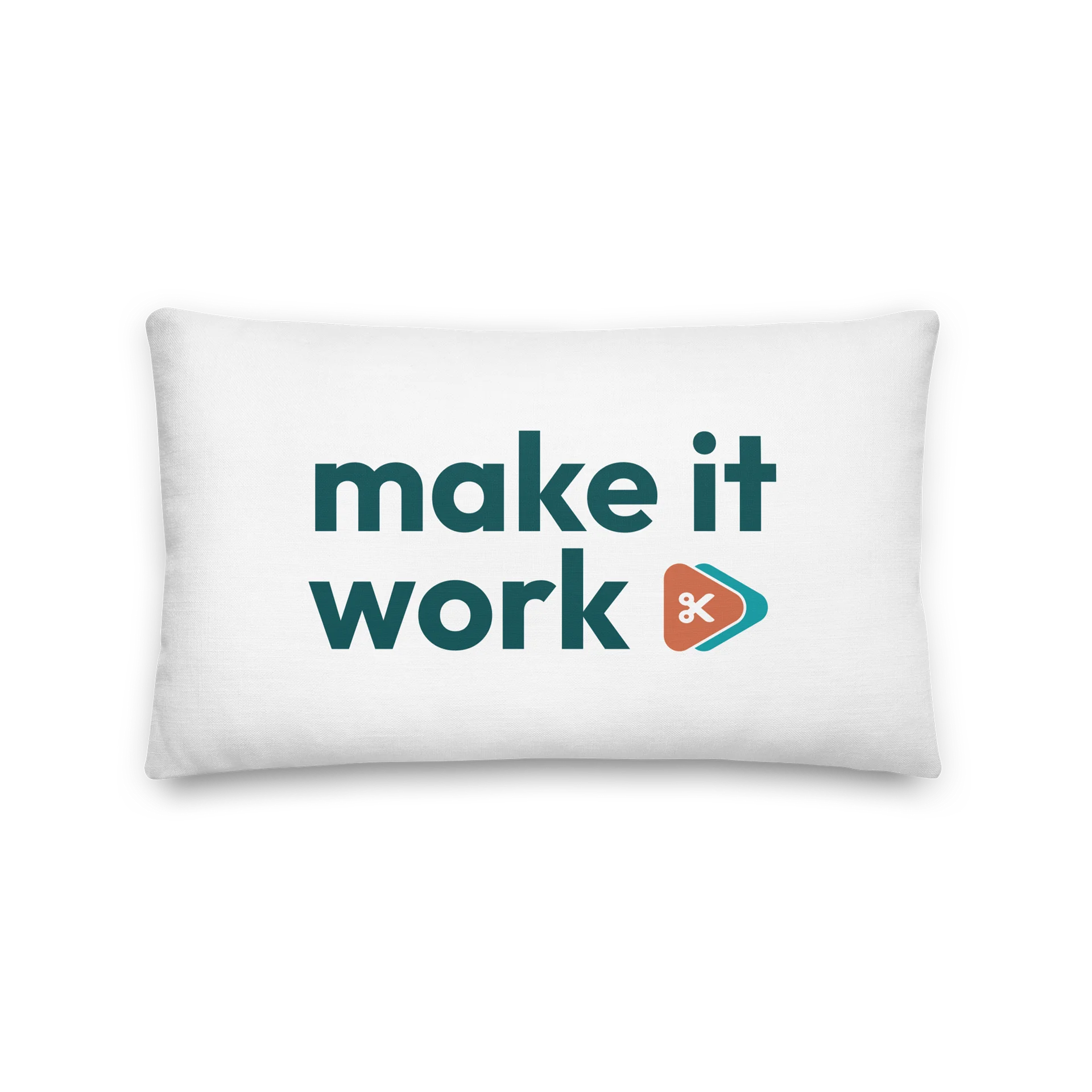Make it work Throw Pillow product image (1)