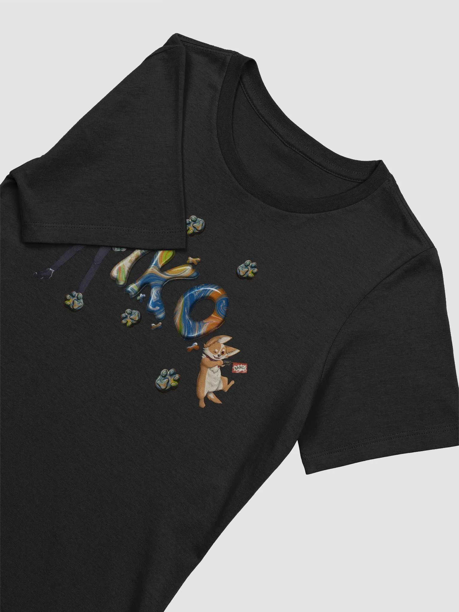 IKO MASHUP ART | FEMME FIT TEE product image (3)
