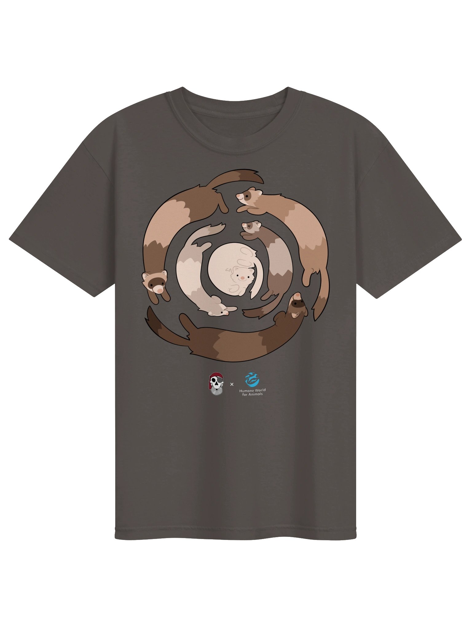 Pirate Software X Humane World for Animals t-shirt product image (1)
