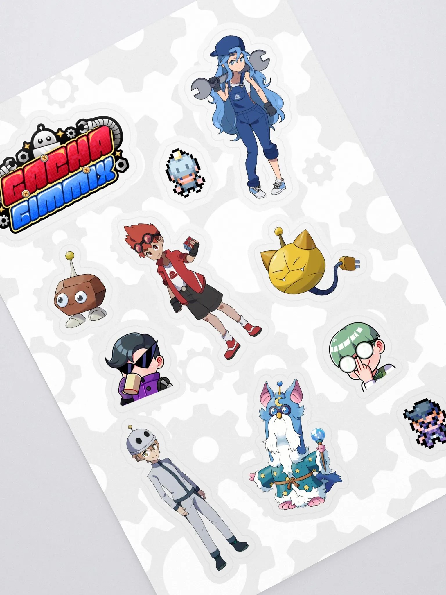 GACHA GIMMIX - STICKER SHEET 1 product image (1)