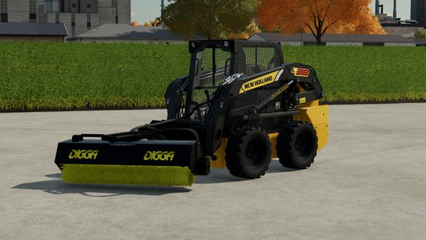 FS22 + FS25 Skidsteer Broom product image (1)