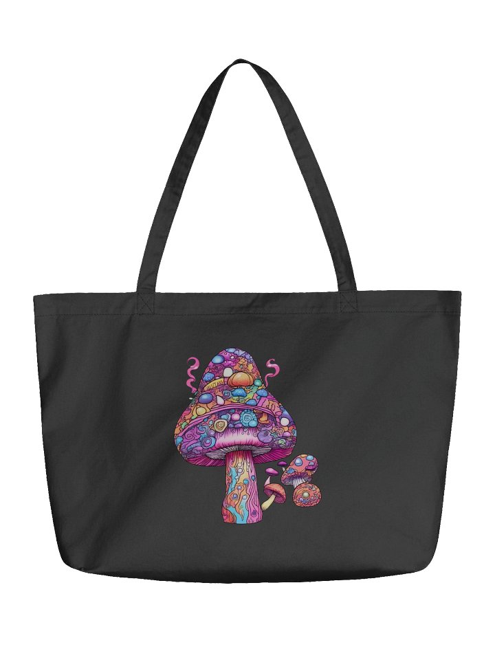 Magic Mushroom Cluster - Eco-conscious Organic Cotton Tote product image (1)