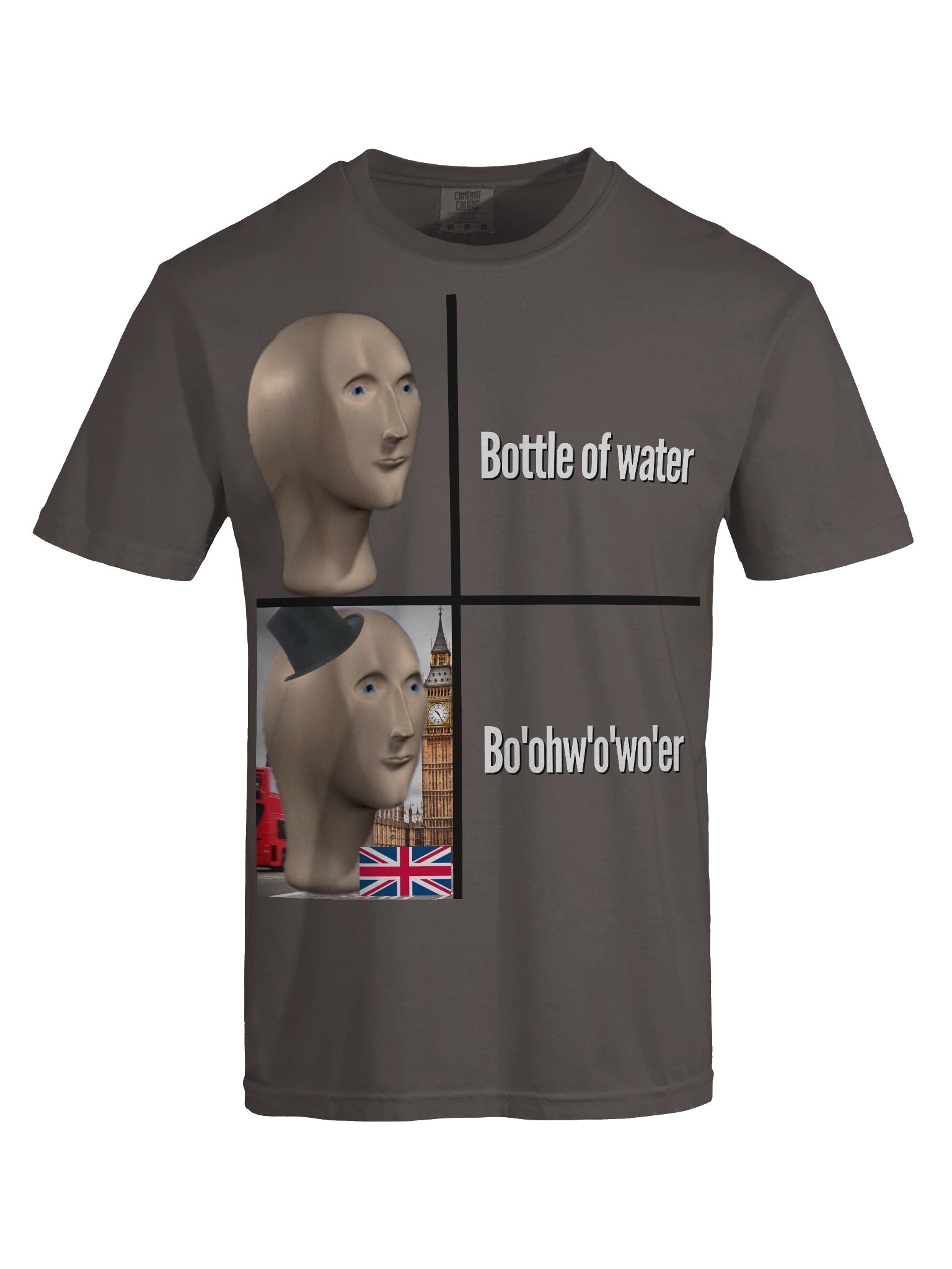 Bottle of Water British Accent Meme T-Shirt product image (24)