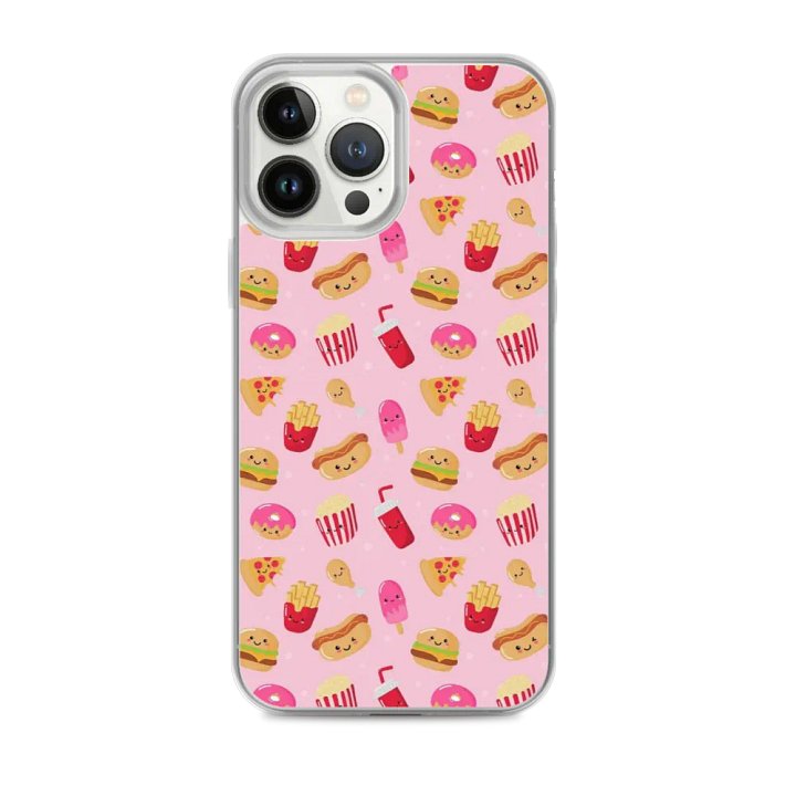 Whimsical Fast Food Fiesta iPhone Case product image (1)