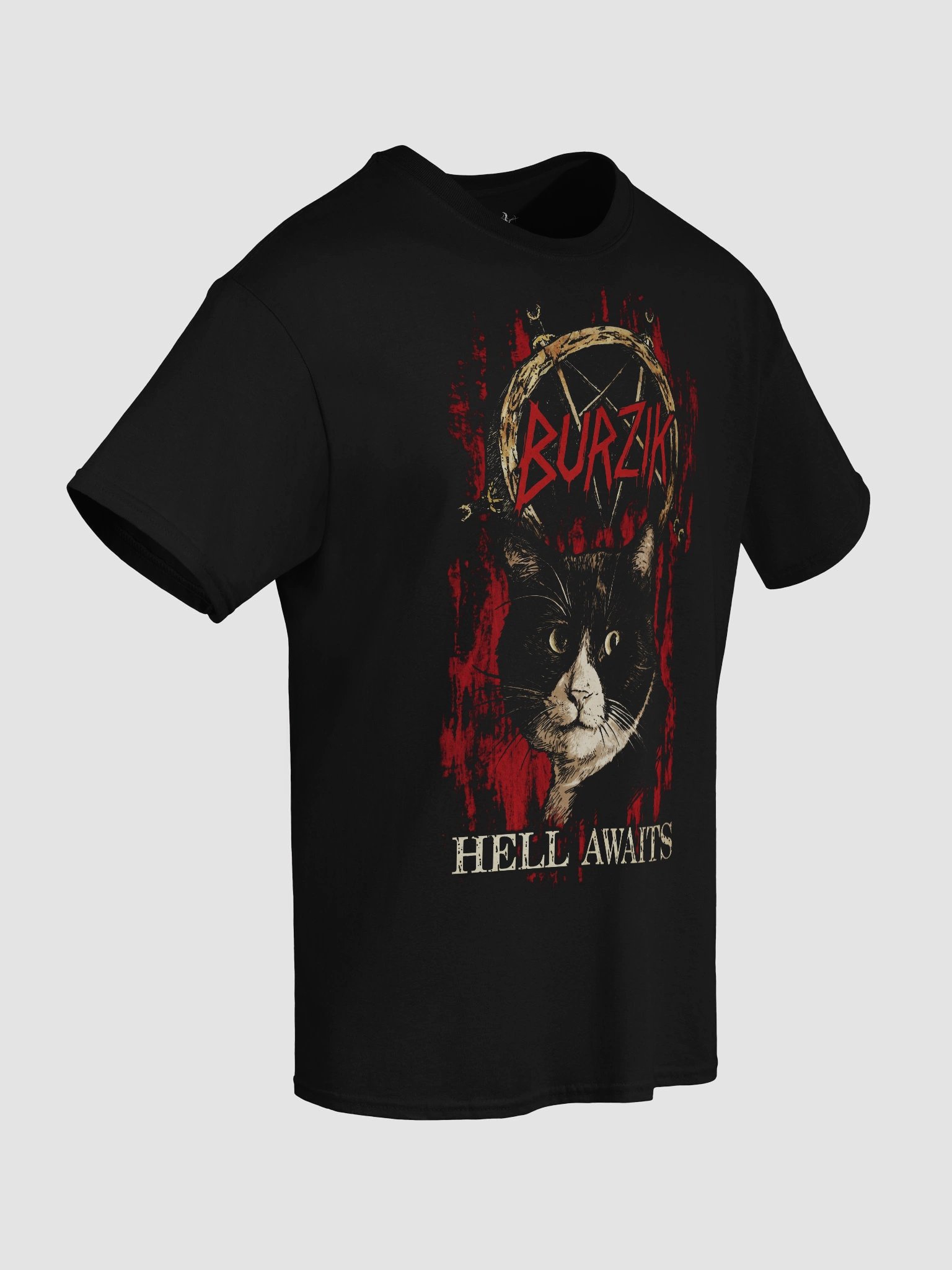 Burzik Slayer Hell Awaits Tee product image (8)