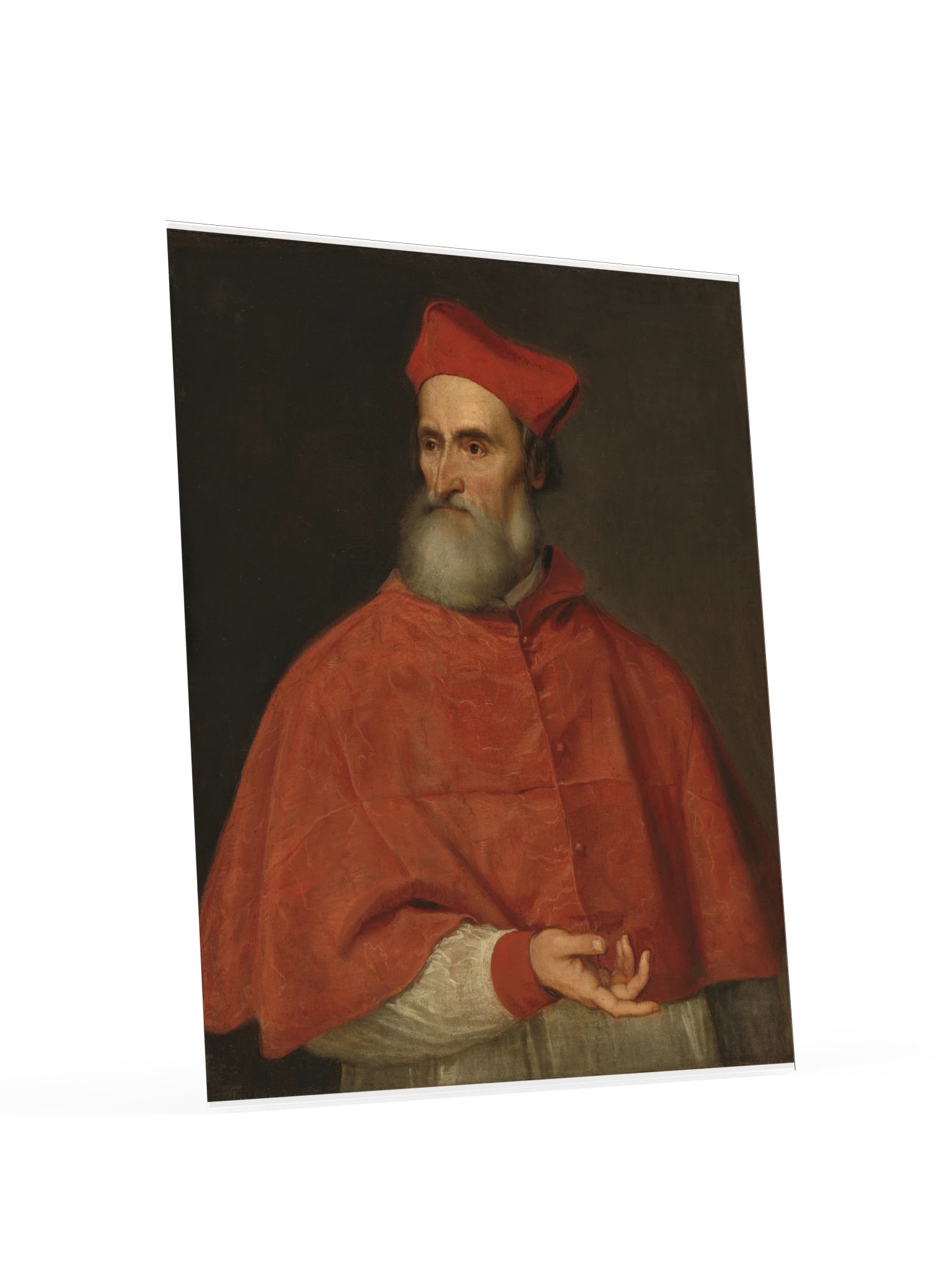 Titian, Cardinal Pietro Bembo (1539–1540) Fine Art Print product image (32)