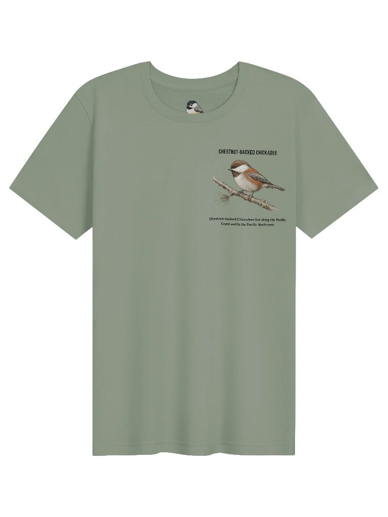 Chestnut-backed Chickadee Tee product image (16)