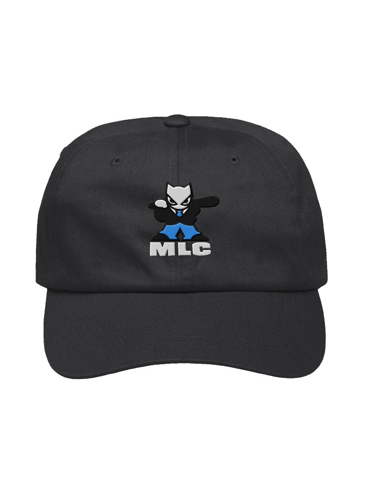MLC Logo Classic Dad Hat (White Text) product image (1)