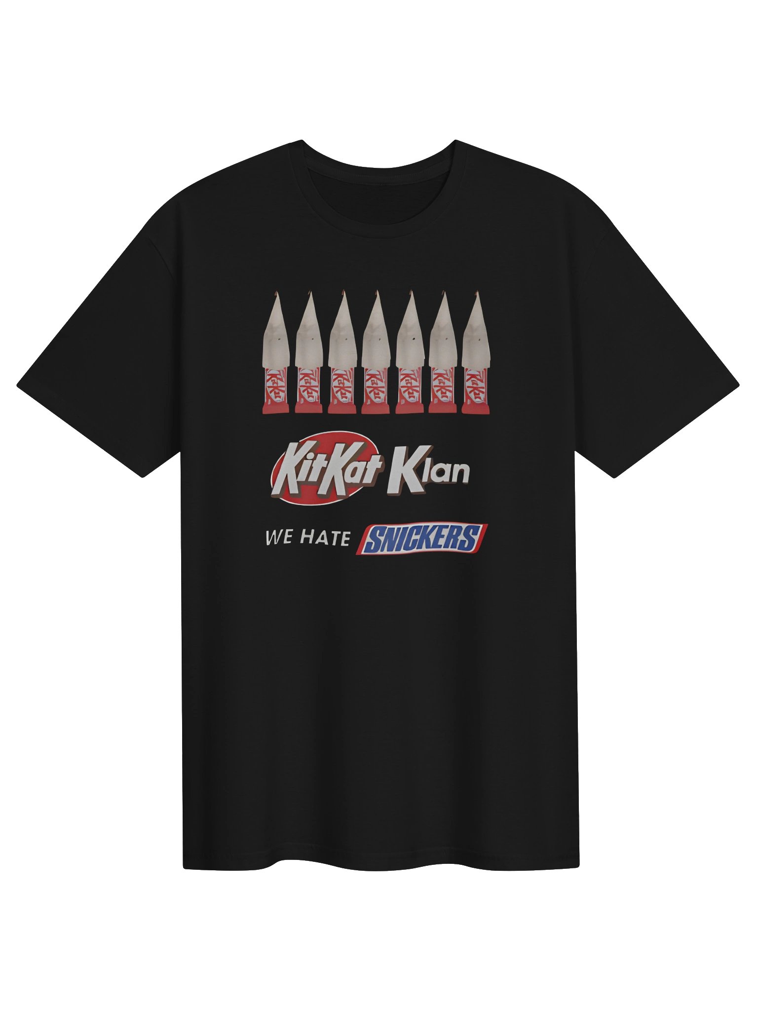Kit Kat Klan We Hate Snickers T-Shirt product image (1)